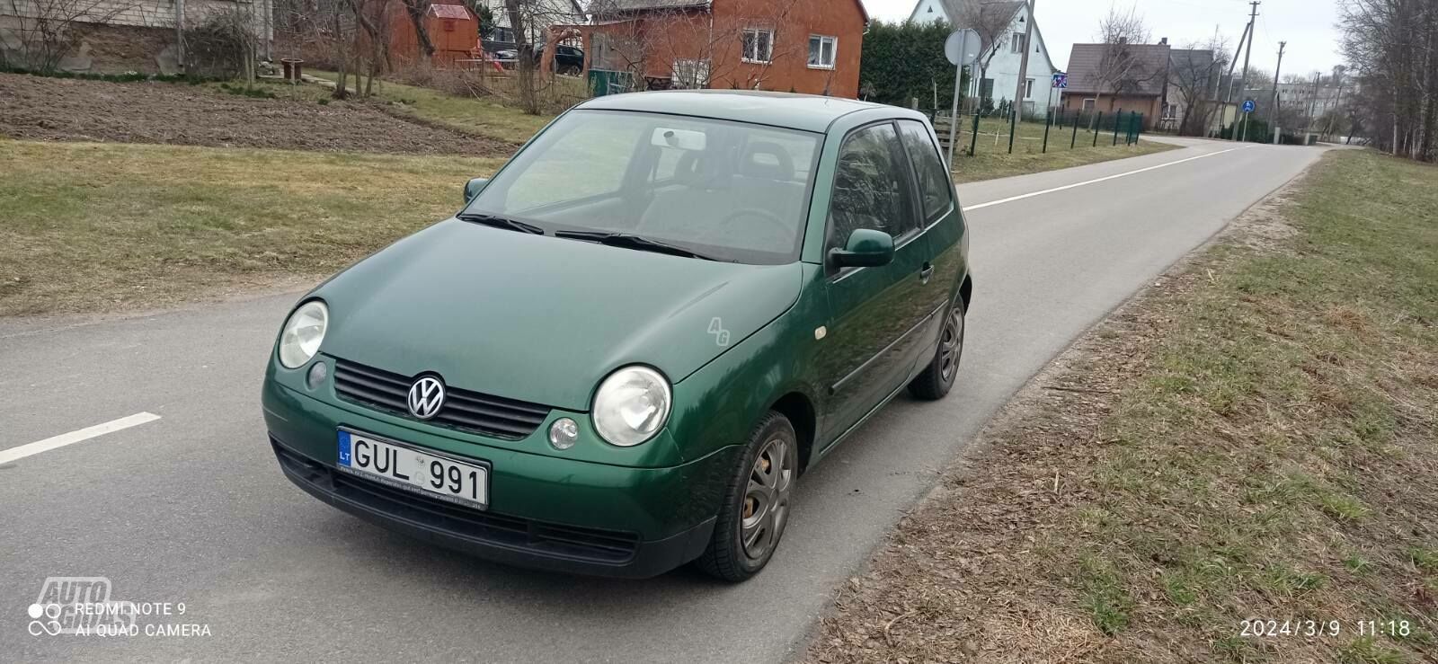 Volkswagen Lupo 2000 г Купе
