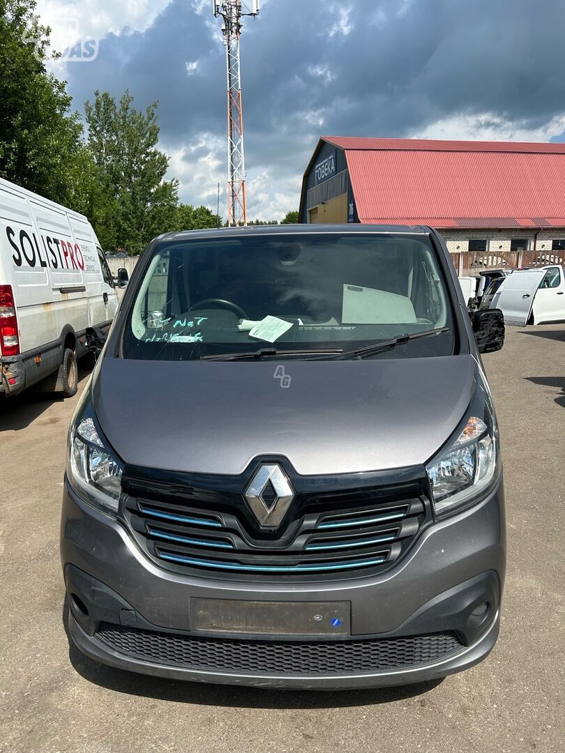 Renault Trafic, Renault Trafic euro6 2018 m dalys