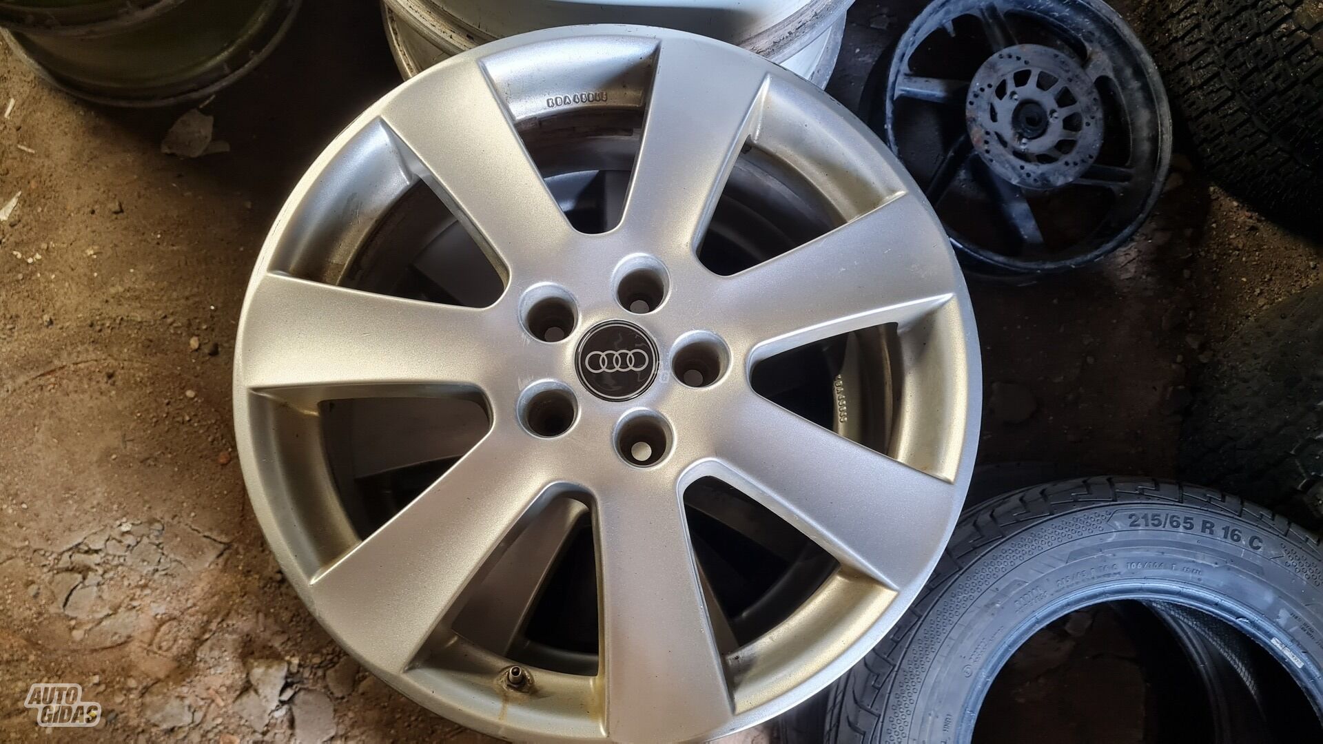 Audi R18 литые диски