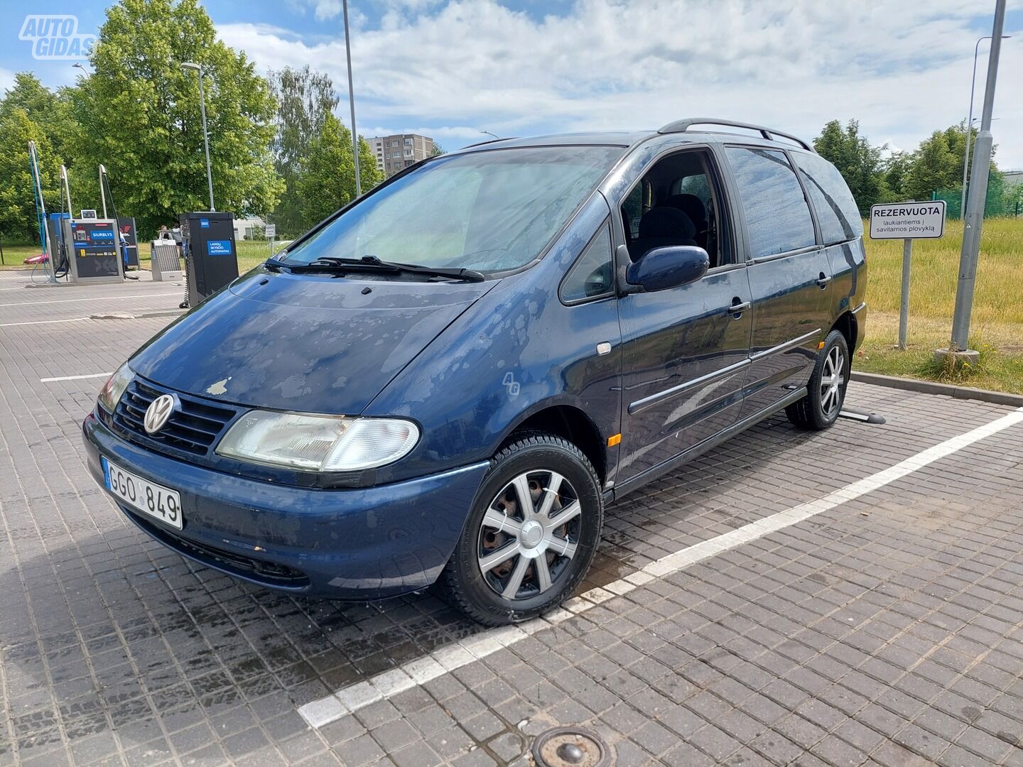 Volkswagen Sharan 1997 m Vienatūris