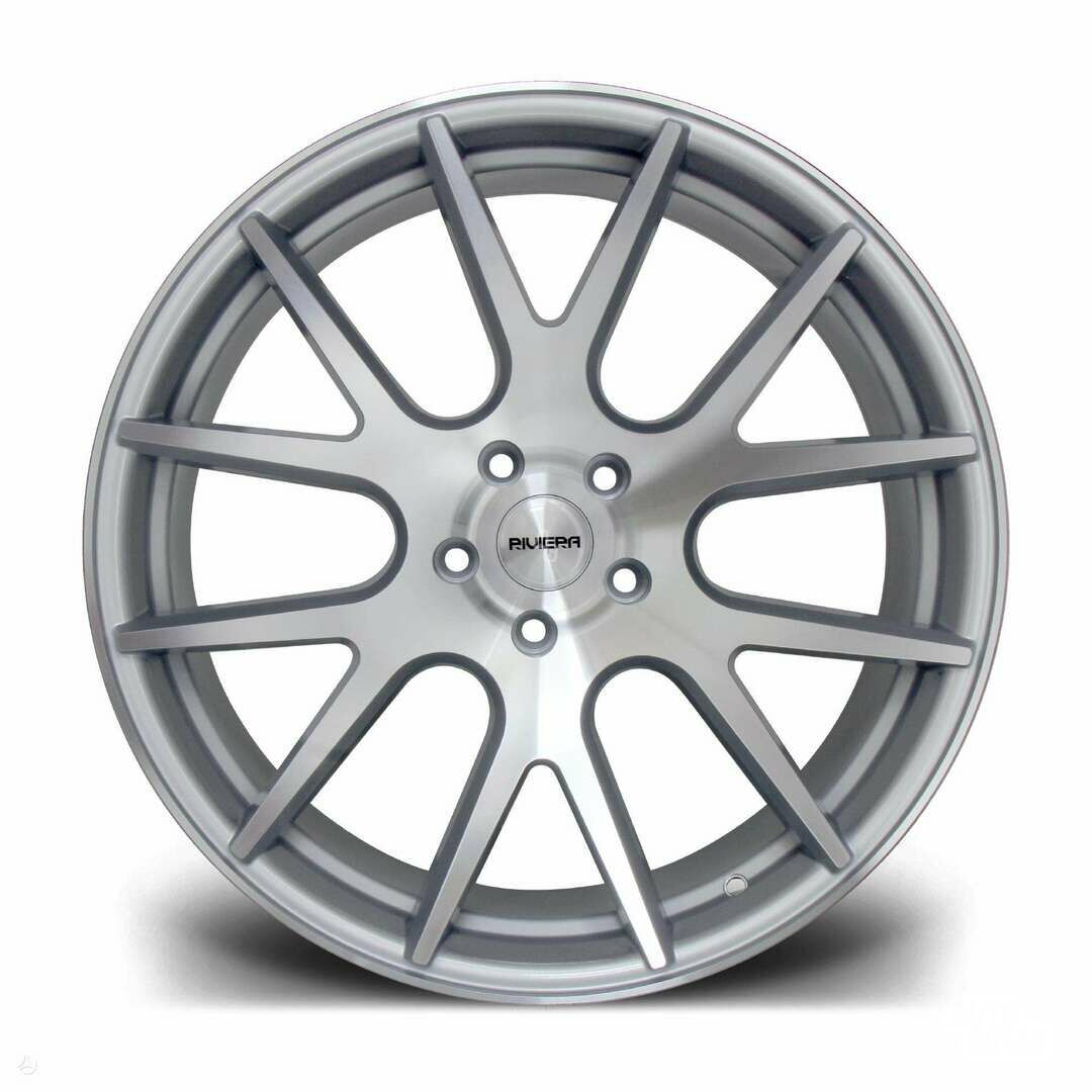 RV185 Machined Silver rims