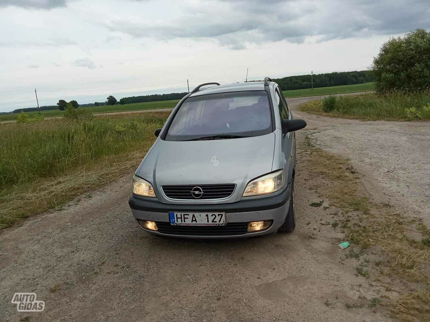Opel Zafira 2002 г Минивэн