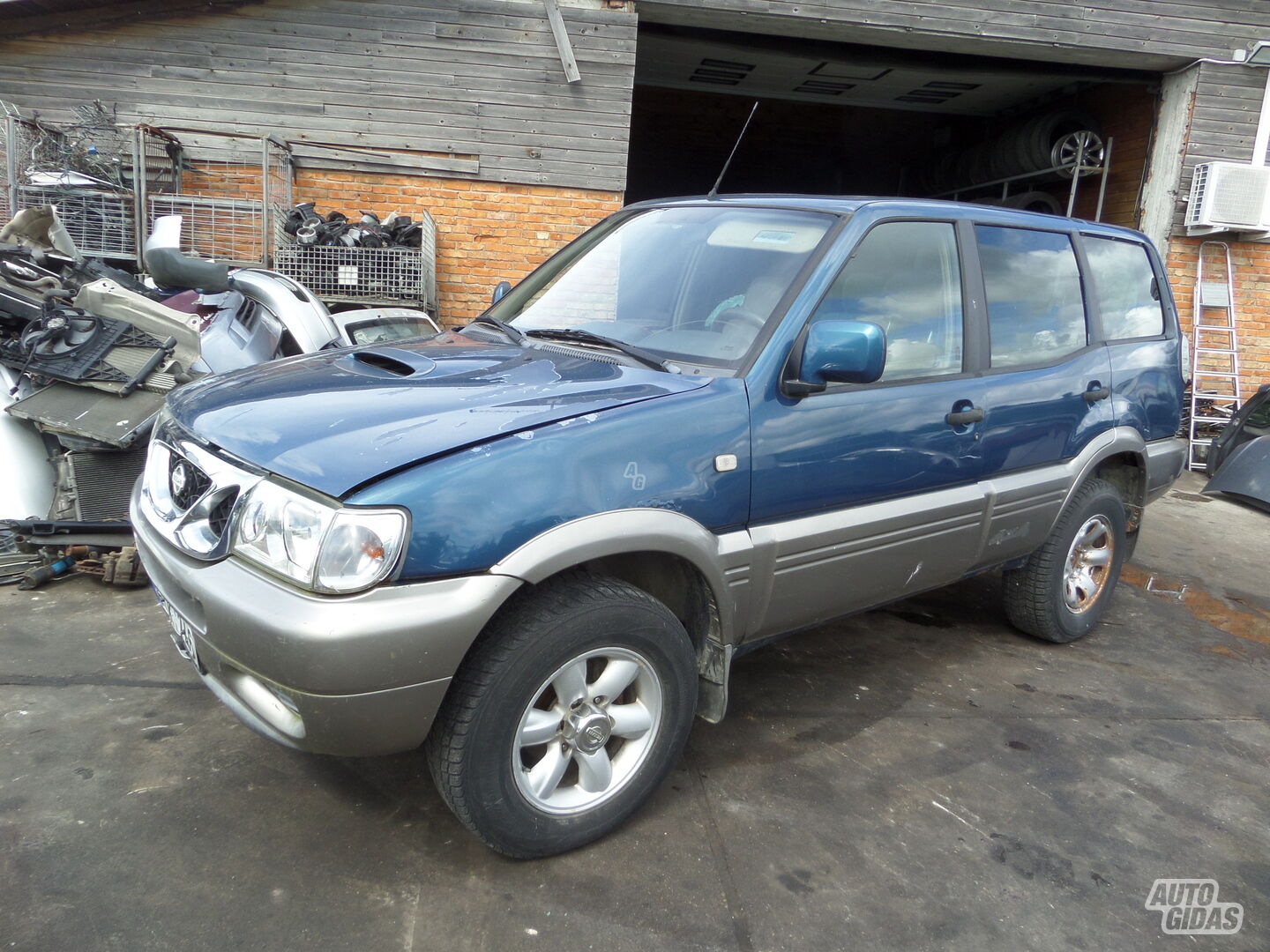 Nissan Terrano 2001 m dalys