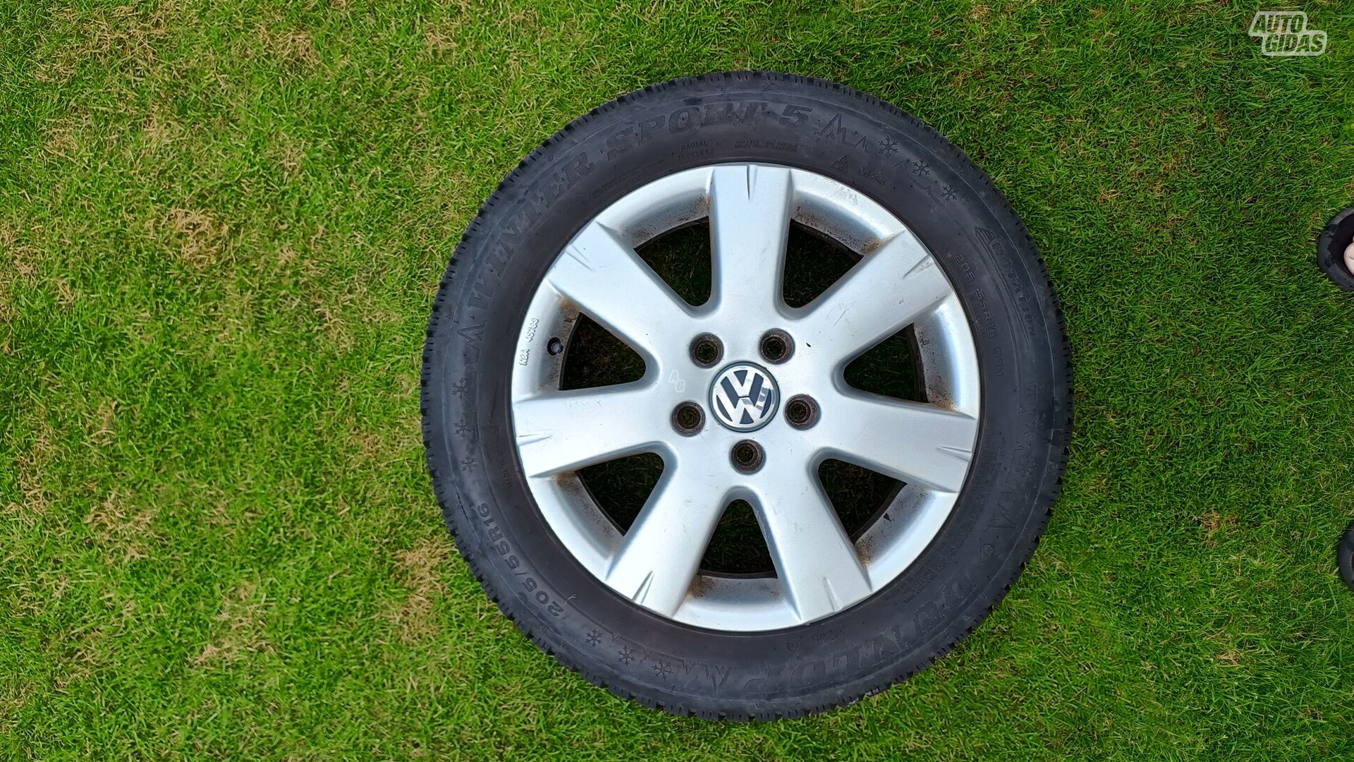 Volkswagen Golf R16 lengvojo lydinio ratlankiai