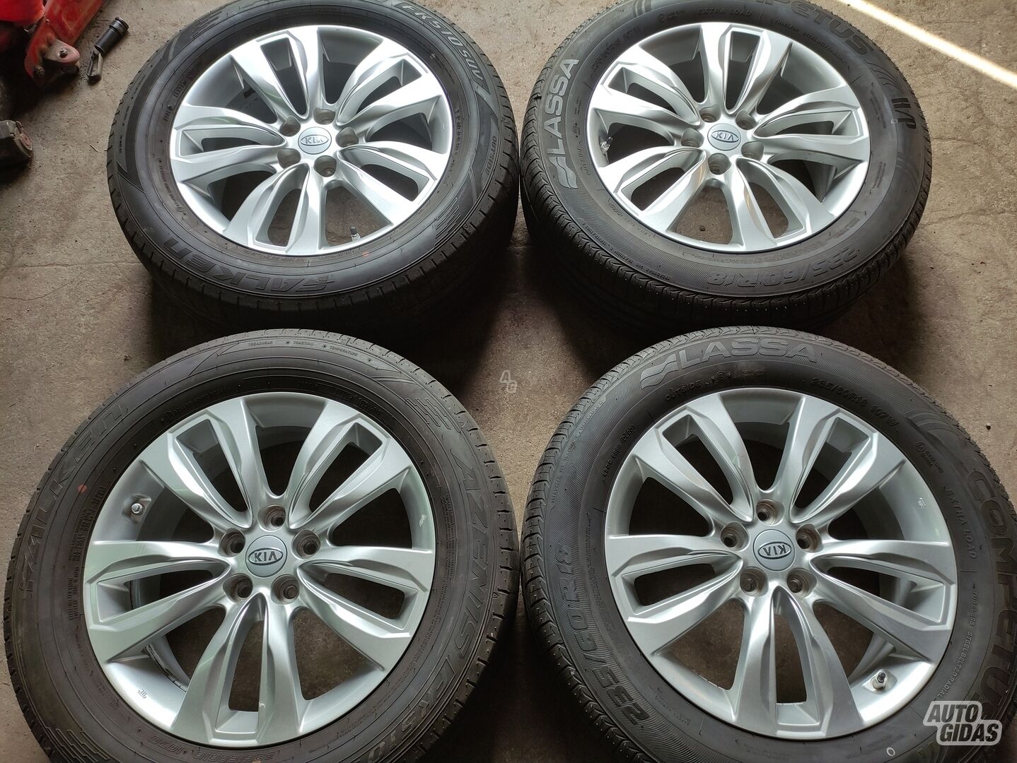 KIA Kia/Hyundai Sorento light alloy R18 rims