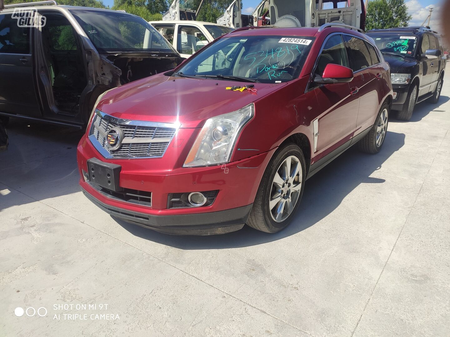 Cadillac Srx 2010 г запчясти