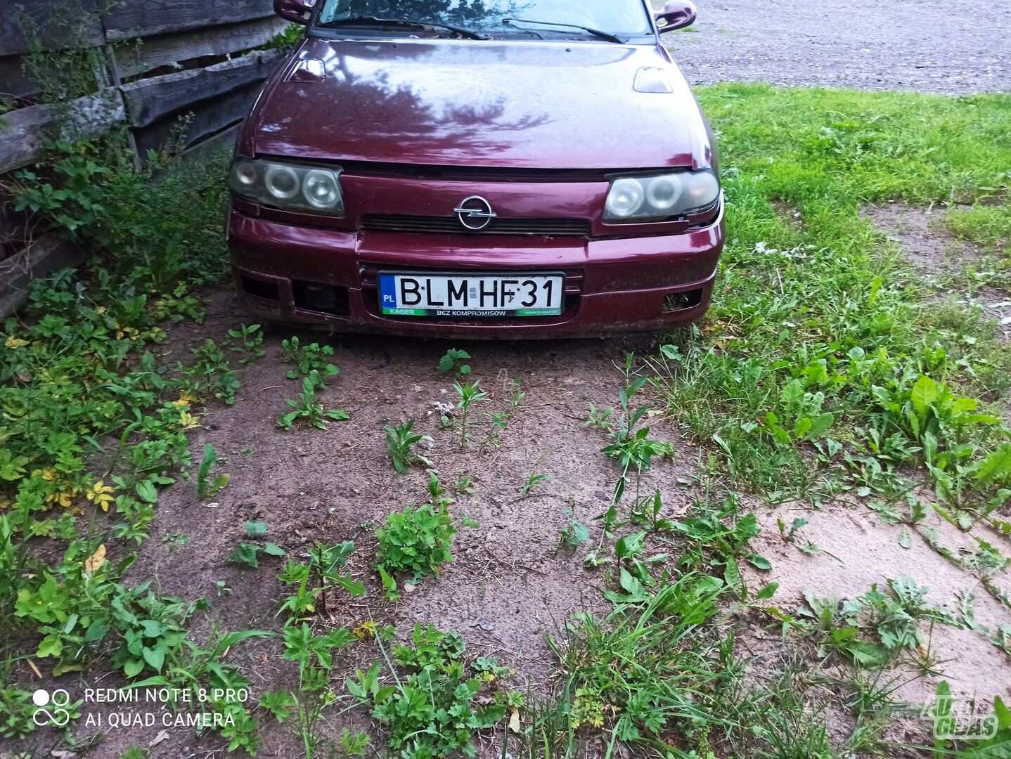 Opel Astra 1994 m Hečbekas