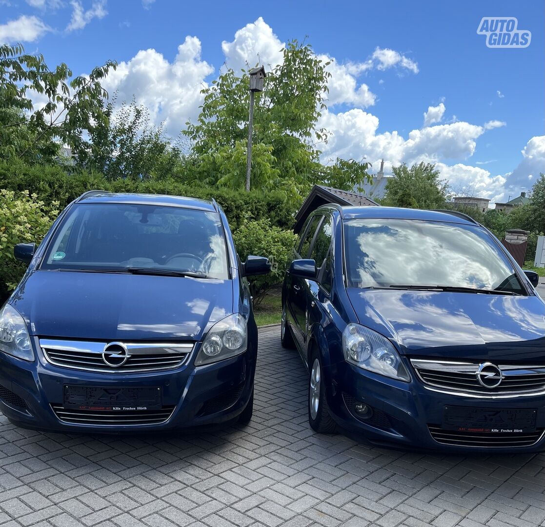 Opel Zafira 2011 y Van