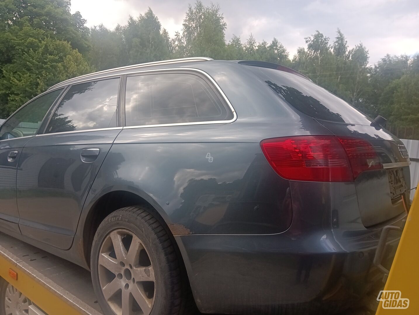 Audi A6 2007 m dalys