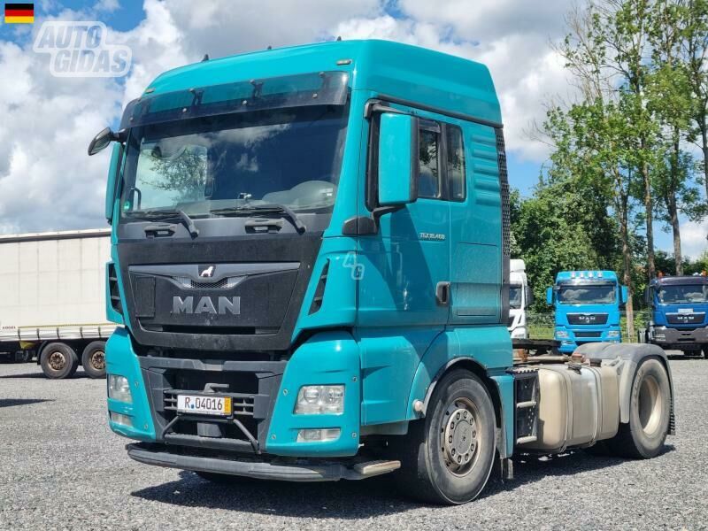MAN TGX 18.460 HIDRAULIKA 2017 y Semi-trailer truck