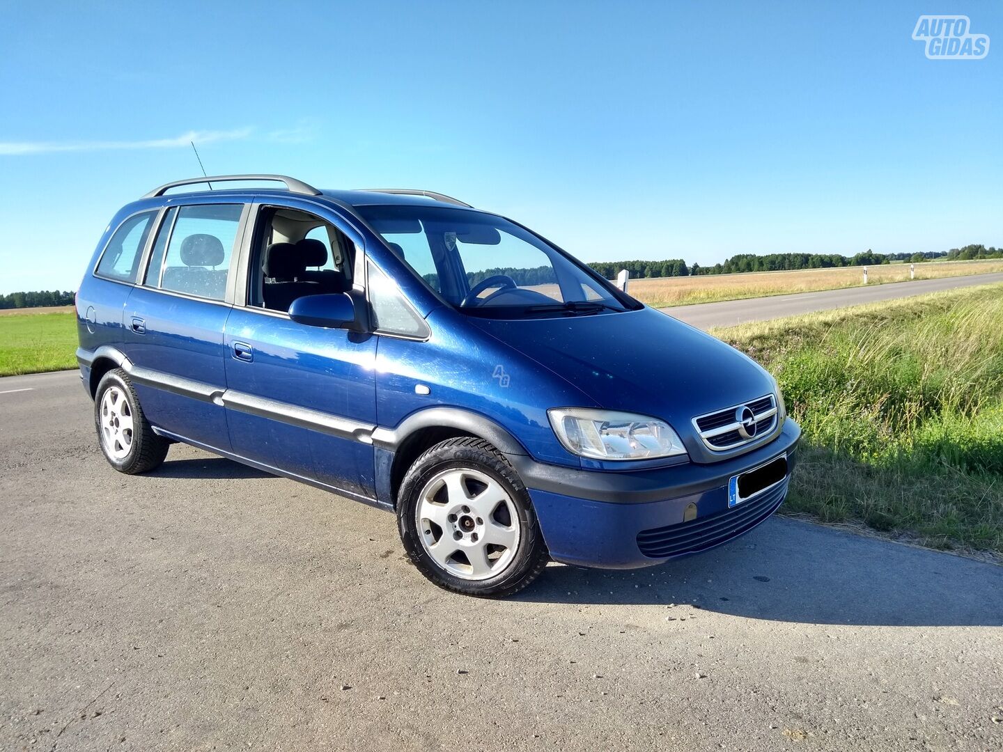 Opel Zafira TA IKI 2025-07 2004 m