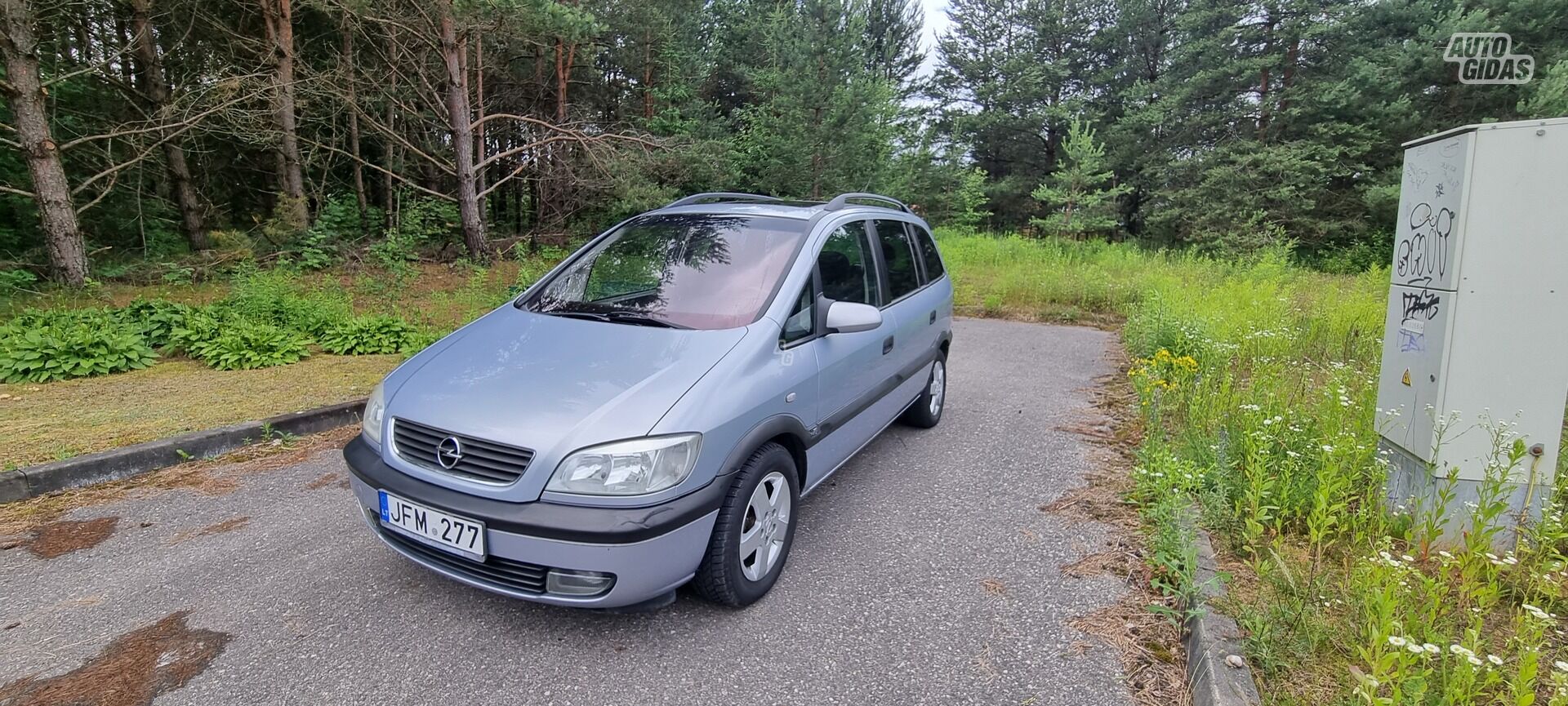 Opel Zafira 2001 m Vienatūris