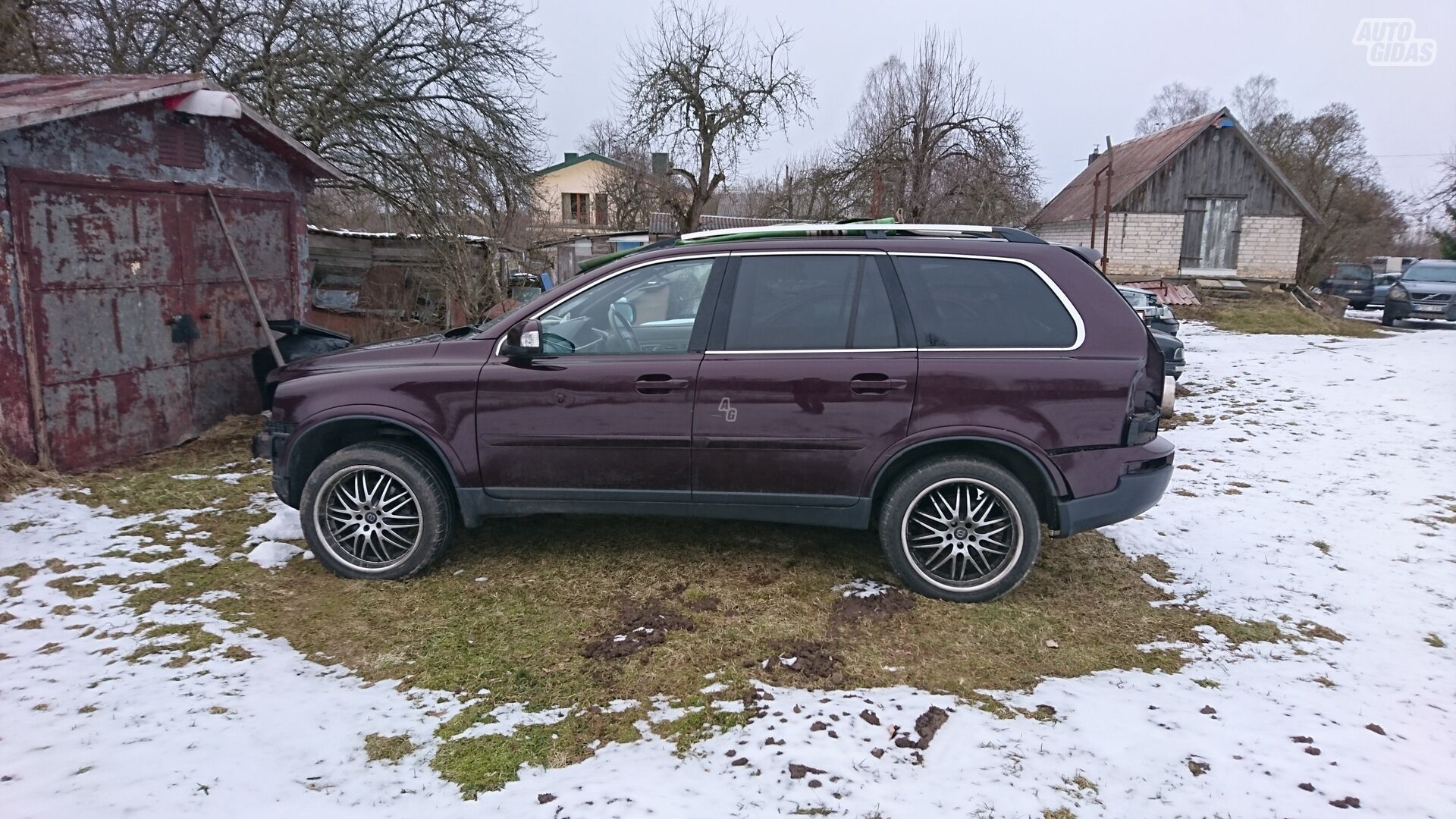 Volvo Xc90 2008 m dalys