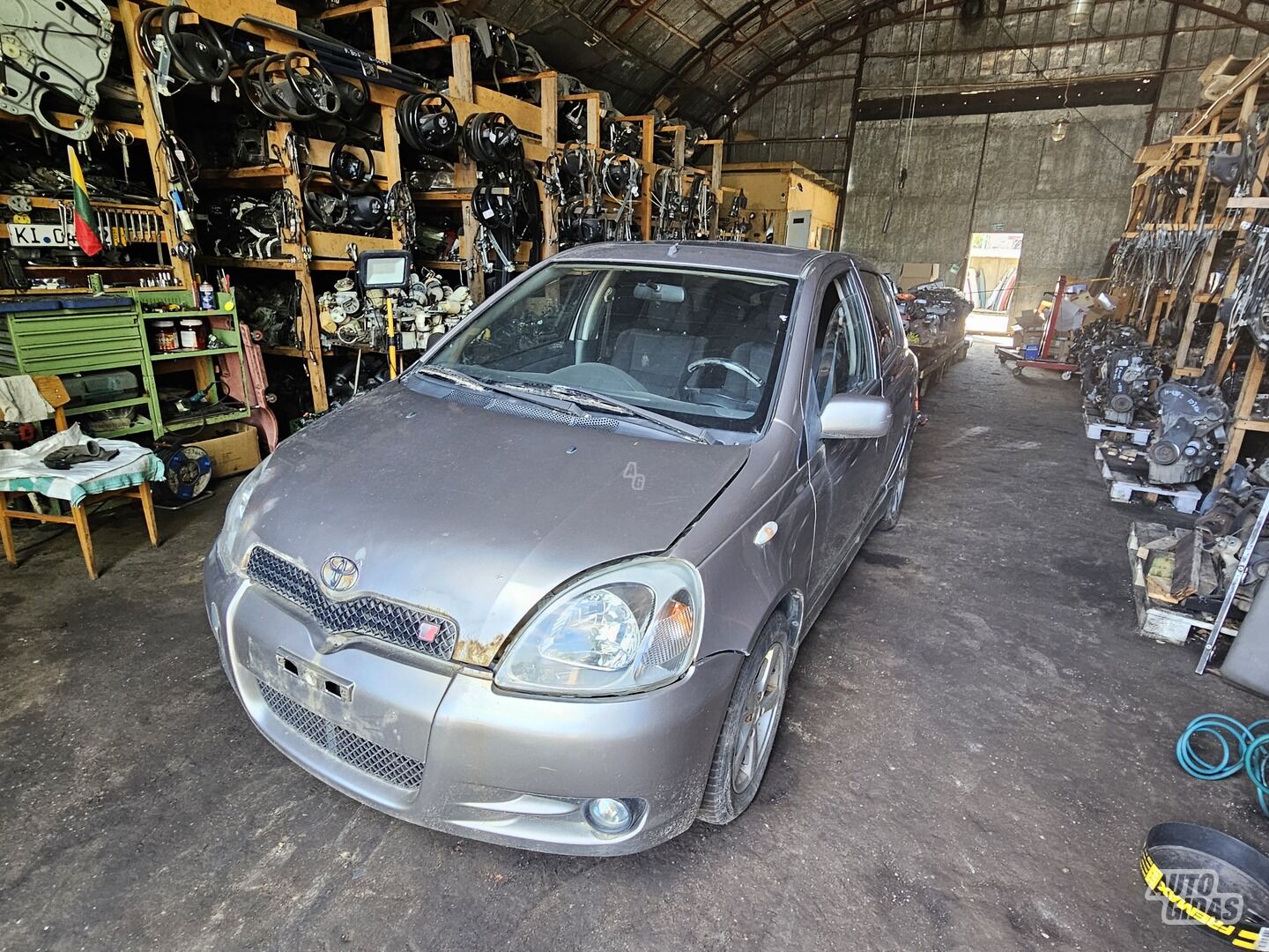 Toyota Yaris I 2001 m dalys