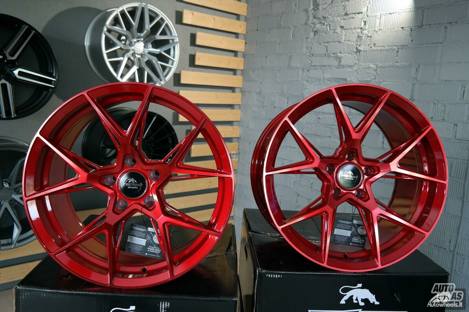 Autowheels Forzza Oregon Audi VW MB Skoda lengvojo lydinio R18 ratlankiai