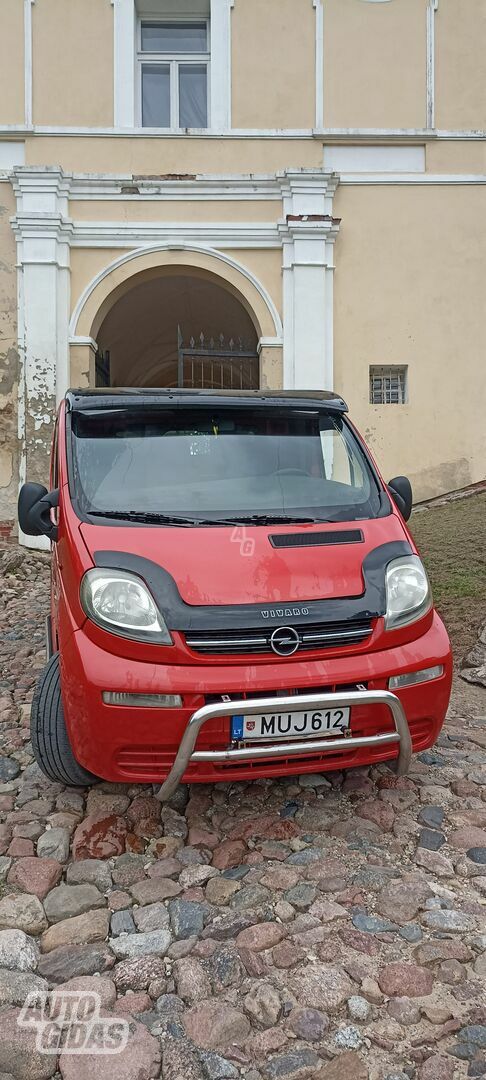 Opel Vivaro 2002 m Krovininis mikroautobusas