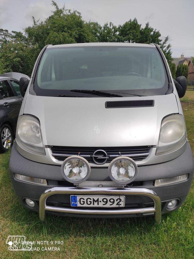 Opel Vivaro 2005 y Heavy minibus