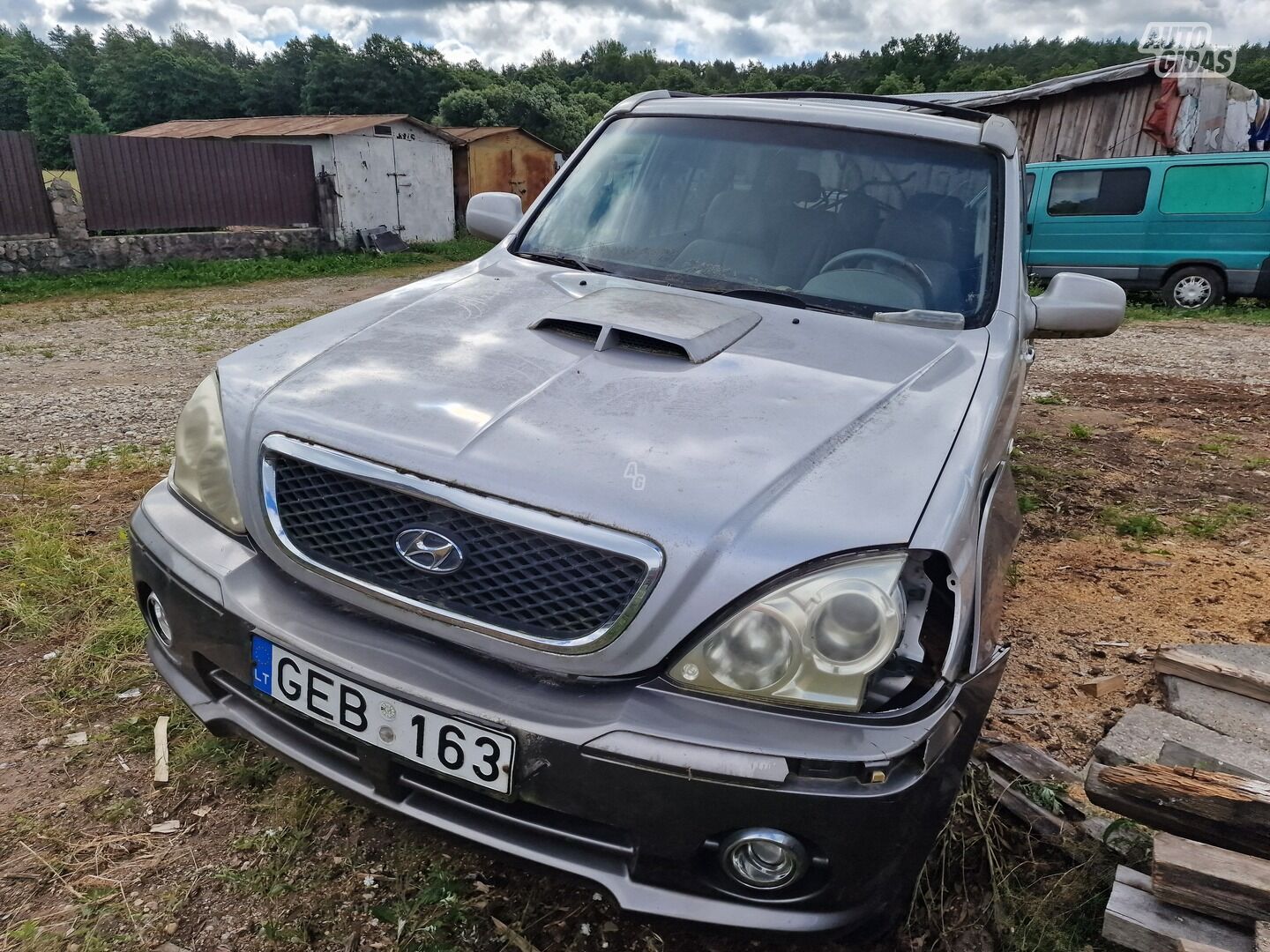 Hyundai Terracan 2004 m dalys