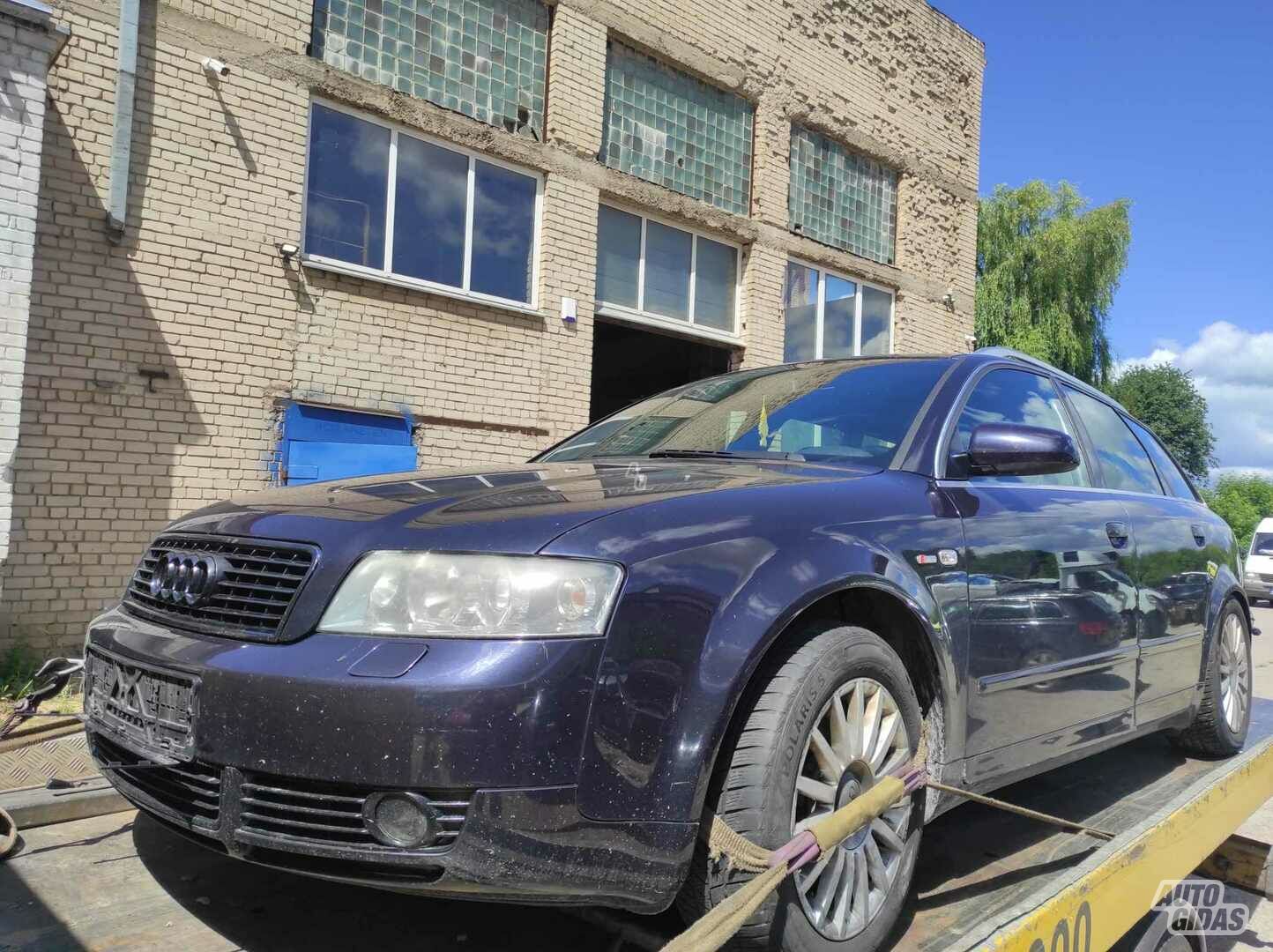 Audi A4 B6 2003 m dalys