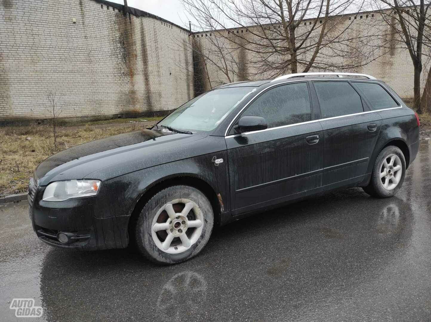 Audi A4 B7 2006 m dalys