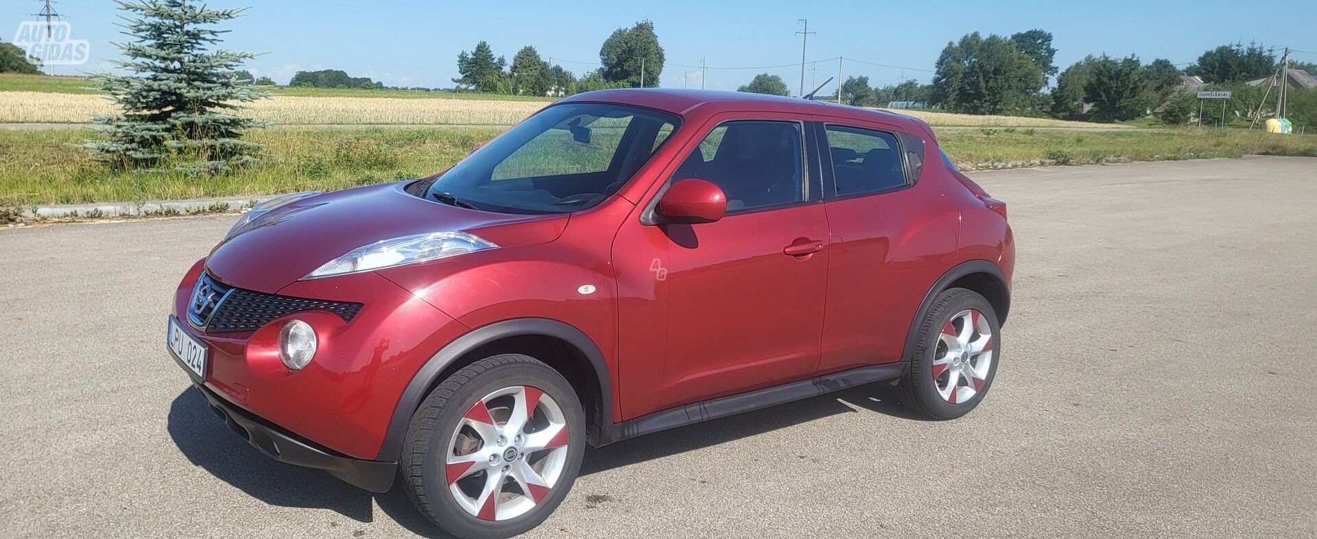 Nissan Juke 2011 m Visureigis