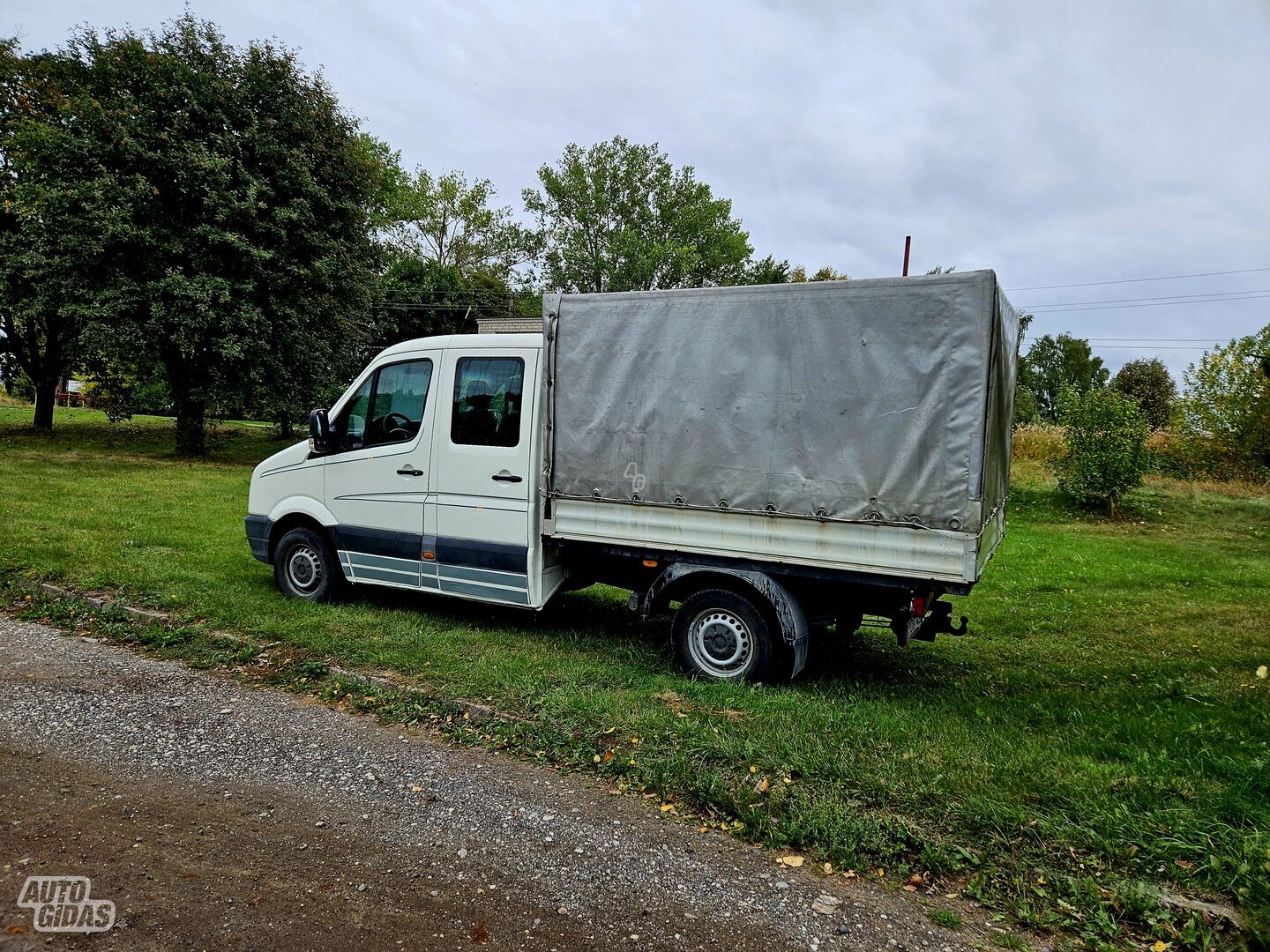 Volkswagen Crafter 2008 m Komercinis auto(su būda)