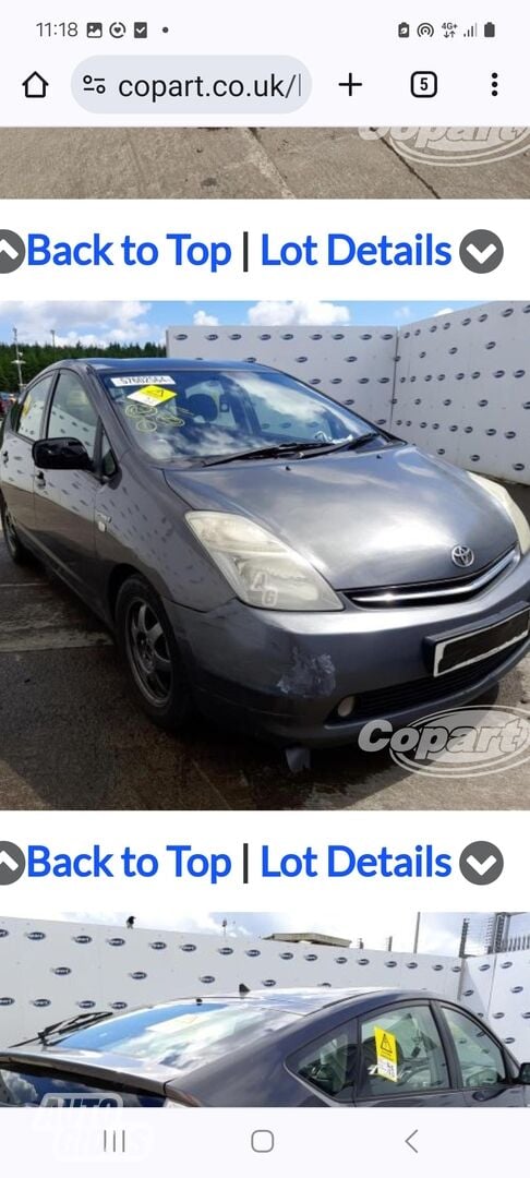 Toyota Prius 2008 г запчясти