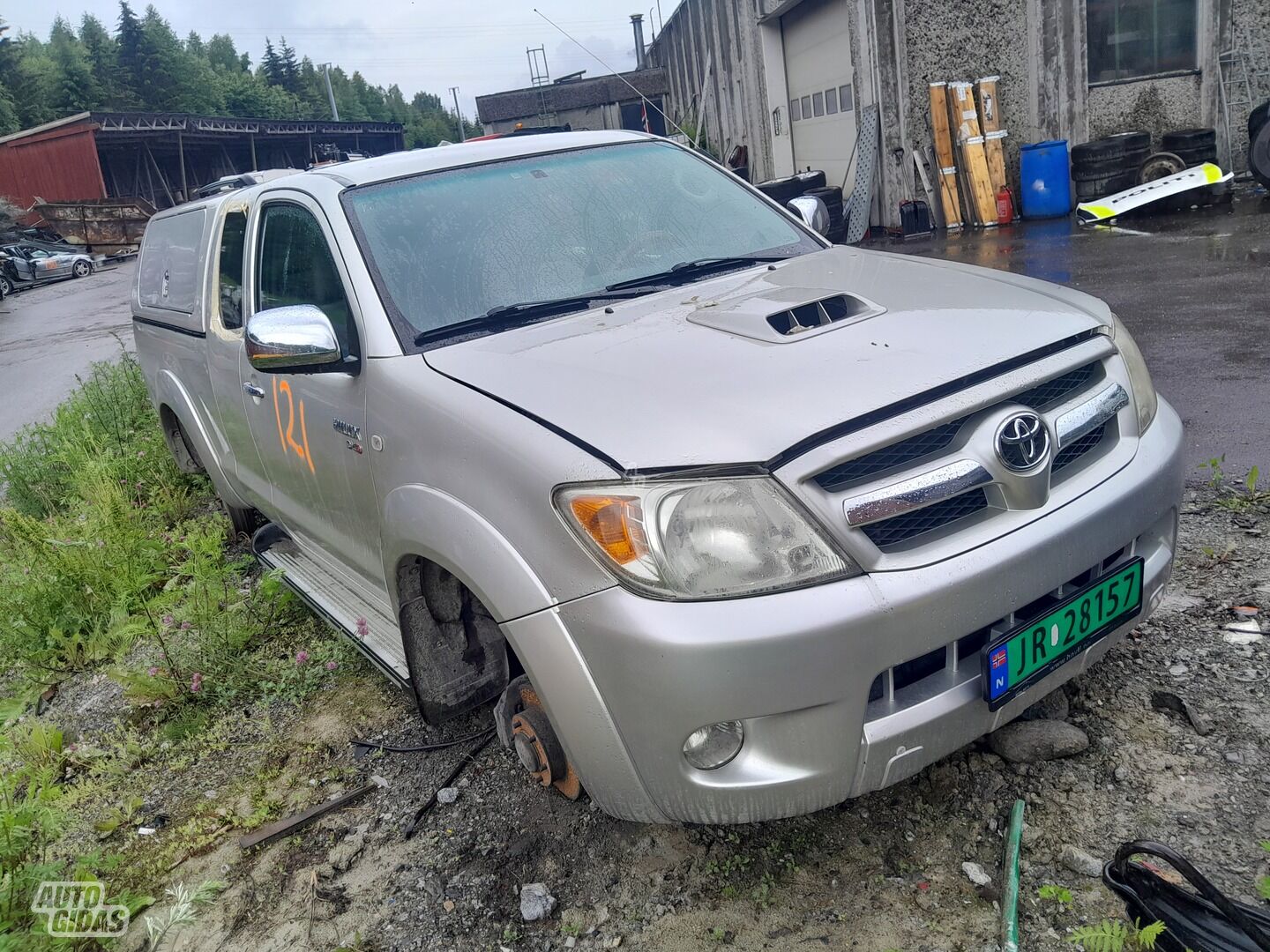 5480, Toyota Hilux 2009 m dalys