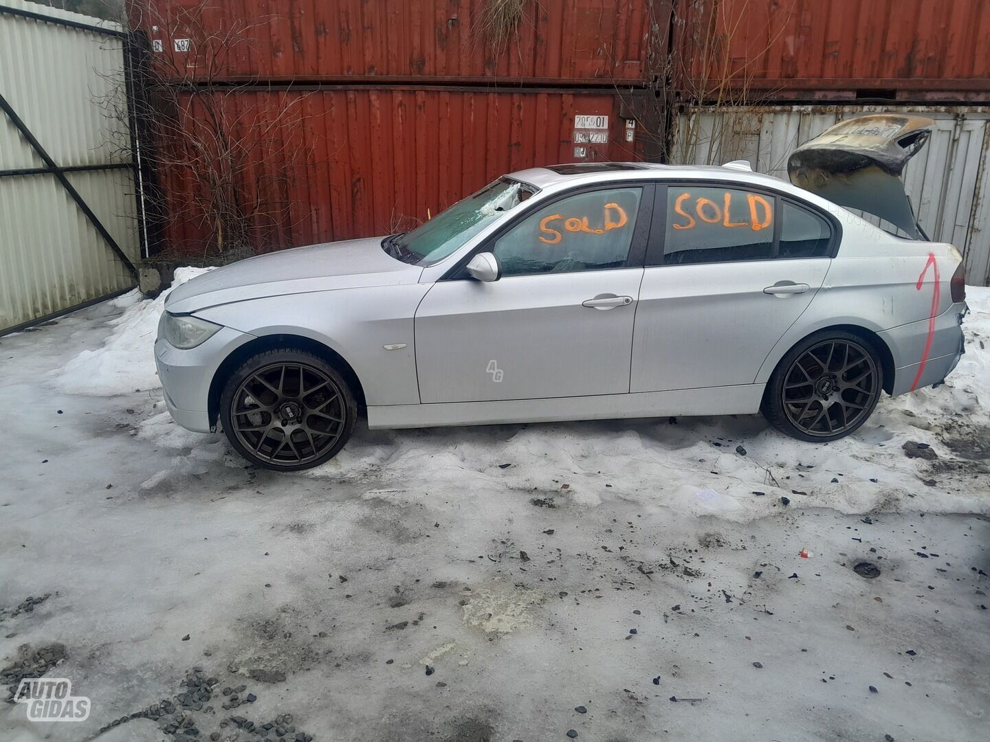 BMW.320D, Bmw 320 2007 m dalys