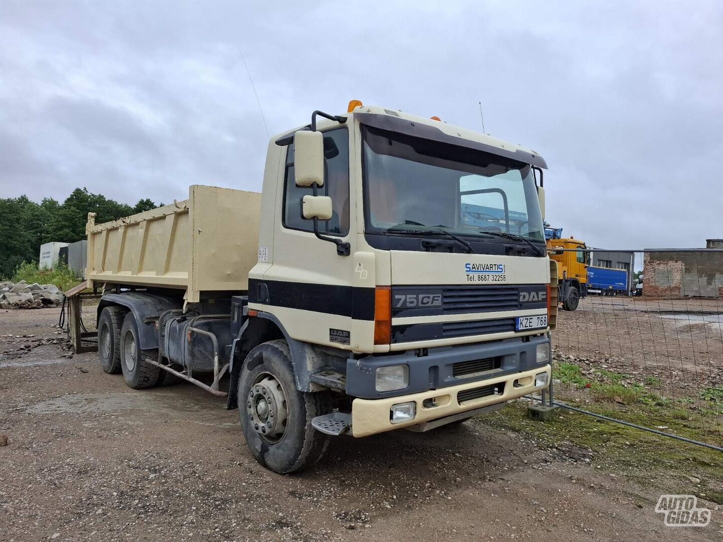 DAF DAF 2001 г Самосвал