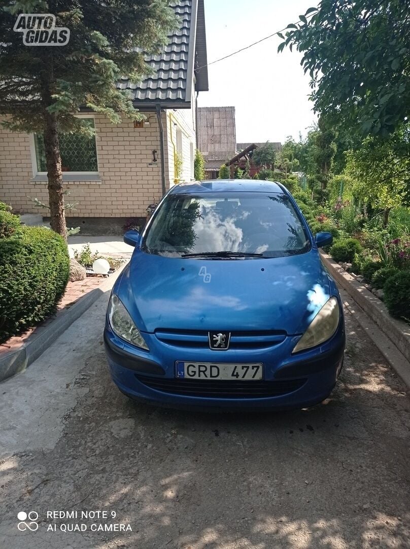 Peugeot 307 2002 m Sedanas