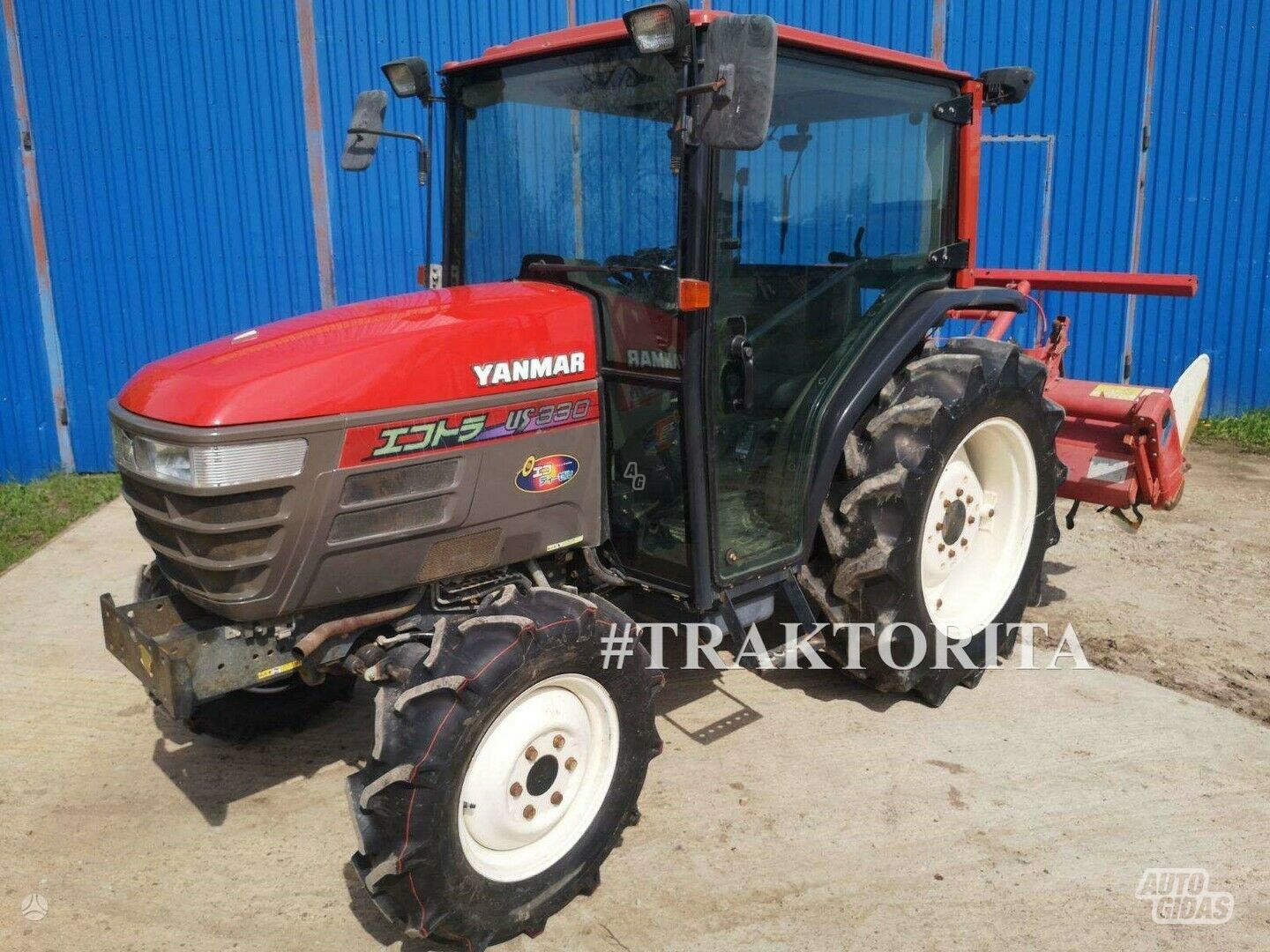 Yanmar 13 800 → 13 000Eur 2009 y Tractor