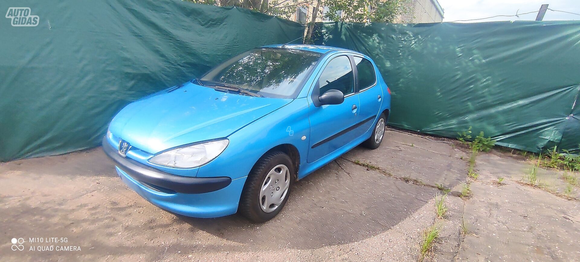 Peugeot 206 1999 m dalys