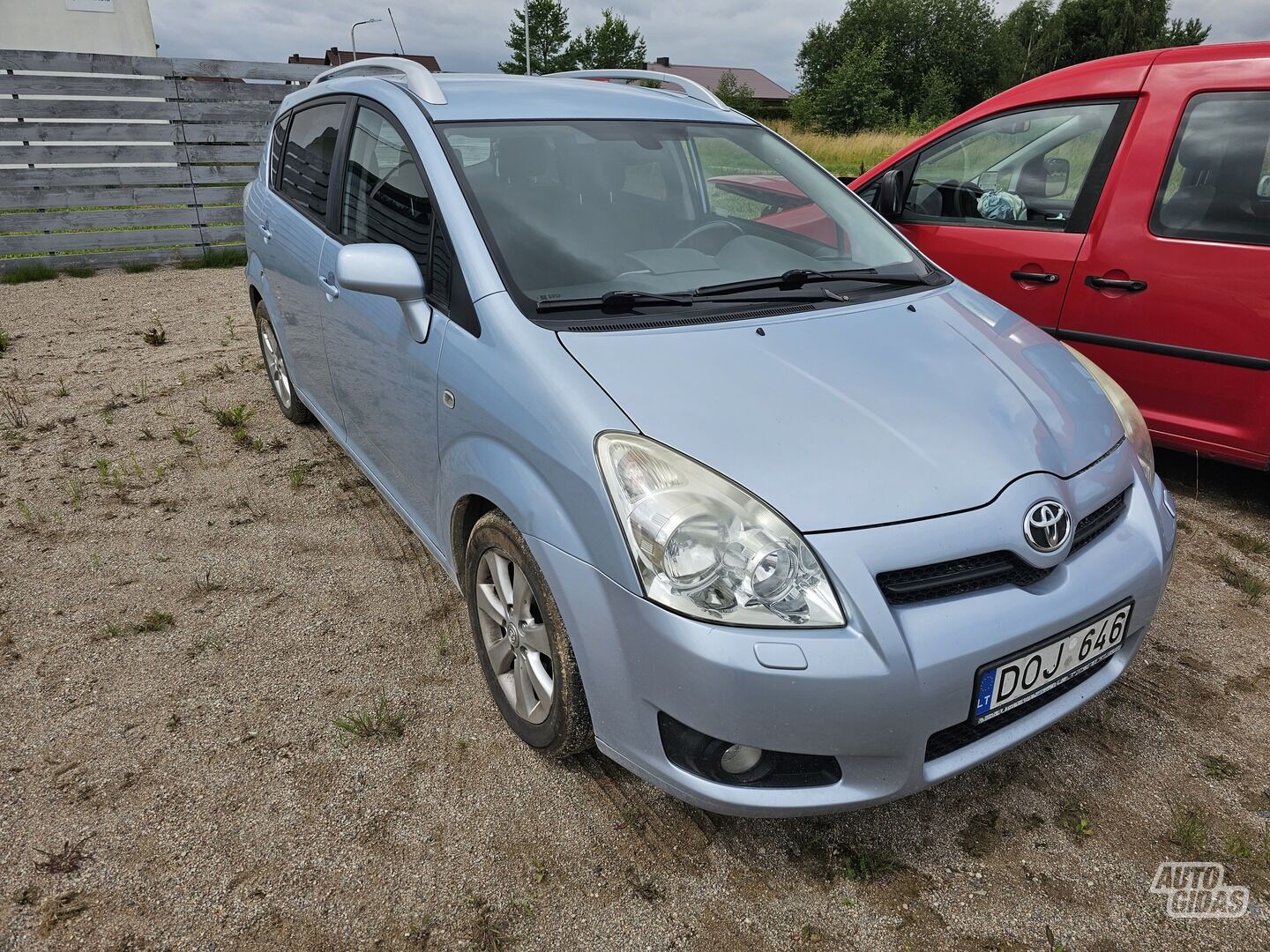 Toyota Verso 2008 m Vienatūris