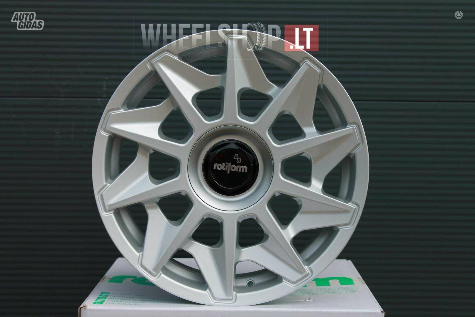 Rotiform R124 CVT Silver light alloy R18 rims