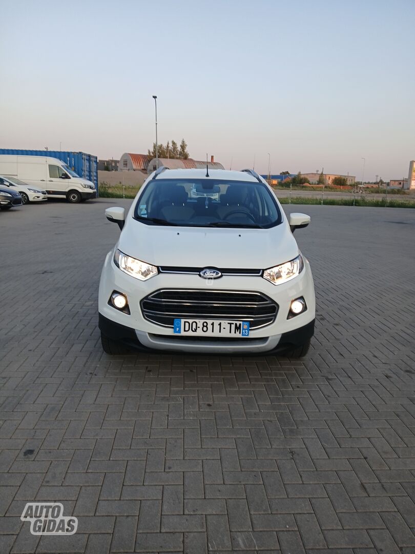 Ford EcoSport 2015 y SUV