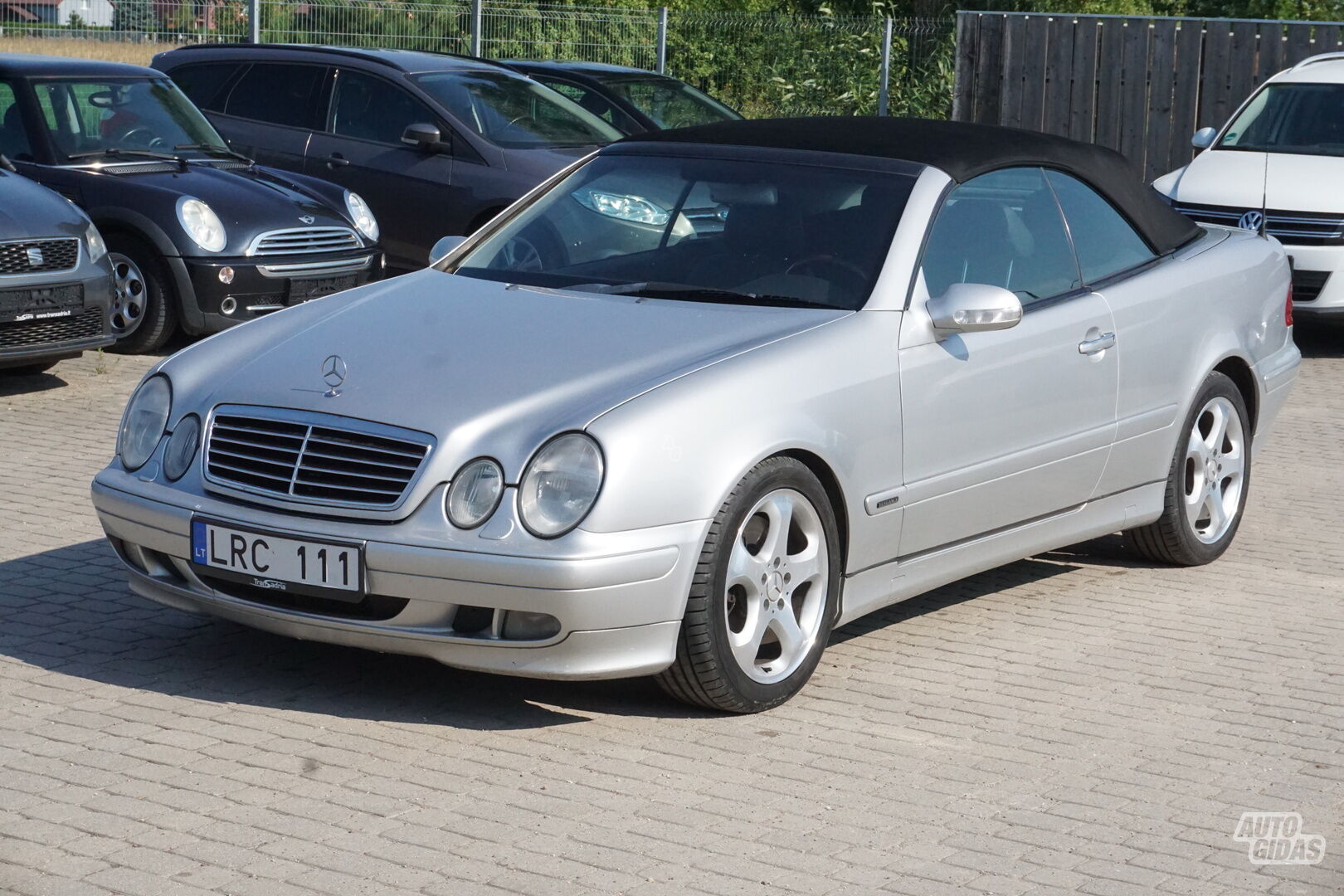 Mercedes-Benz CLK 430 2000 m Kabrioletas