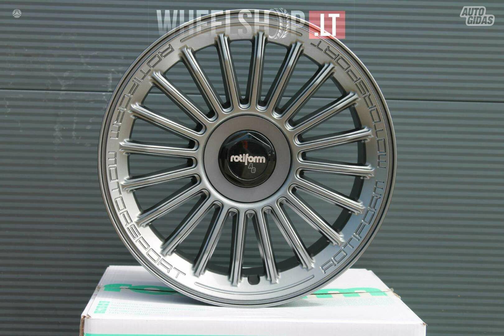 Rotiform R160 BUC-M lengvojo lydinio R19 ratlankiai