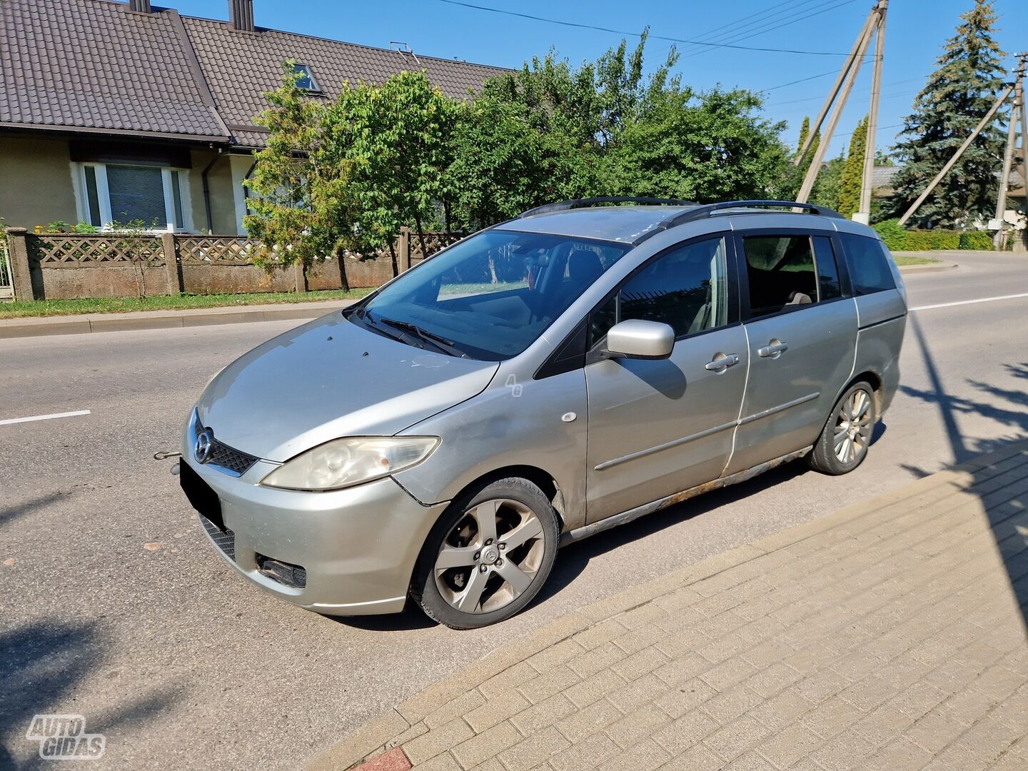 Mazda 5 I 2006 m dalys