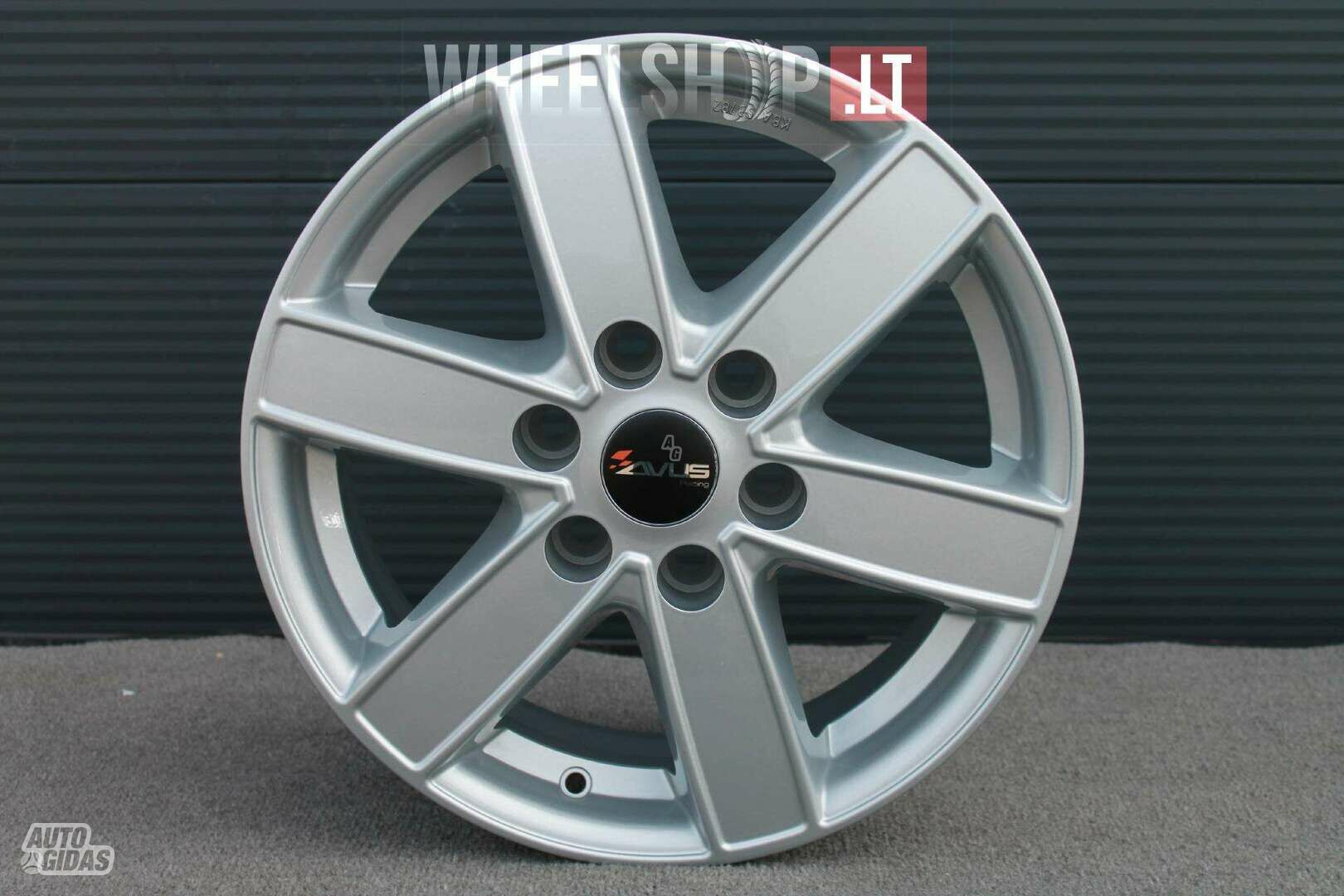 Kitas Avus AC-V61 Silver light alloy R16 rims