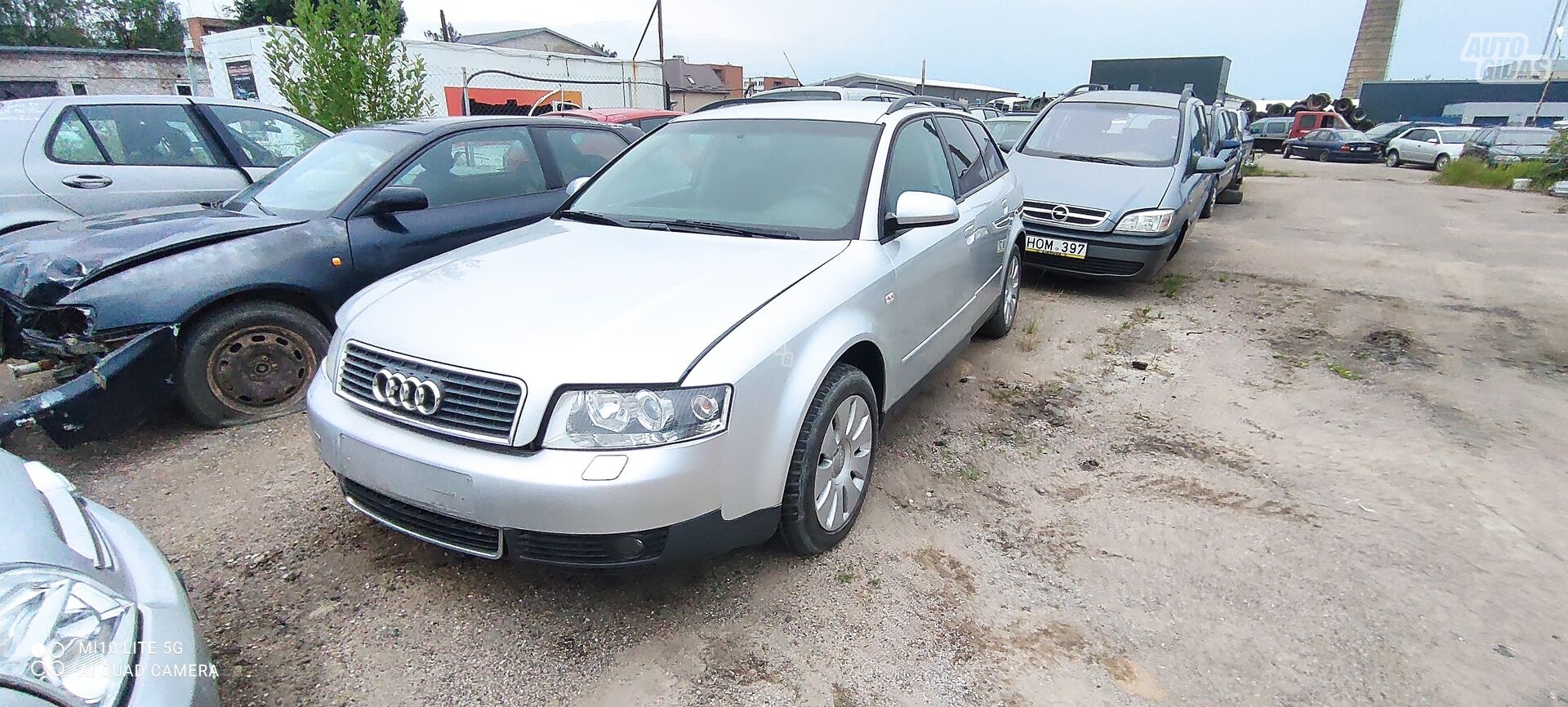 Audi A4 2003 m dalys