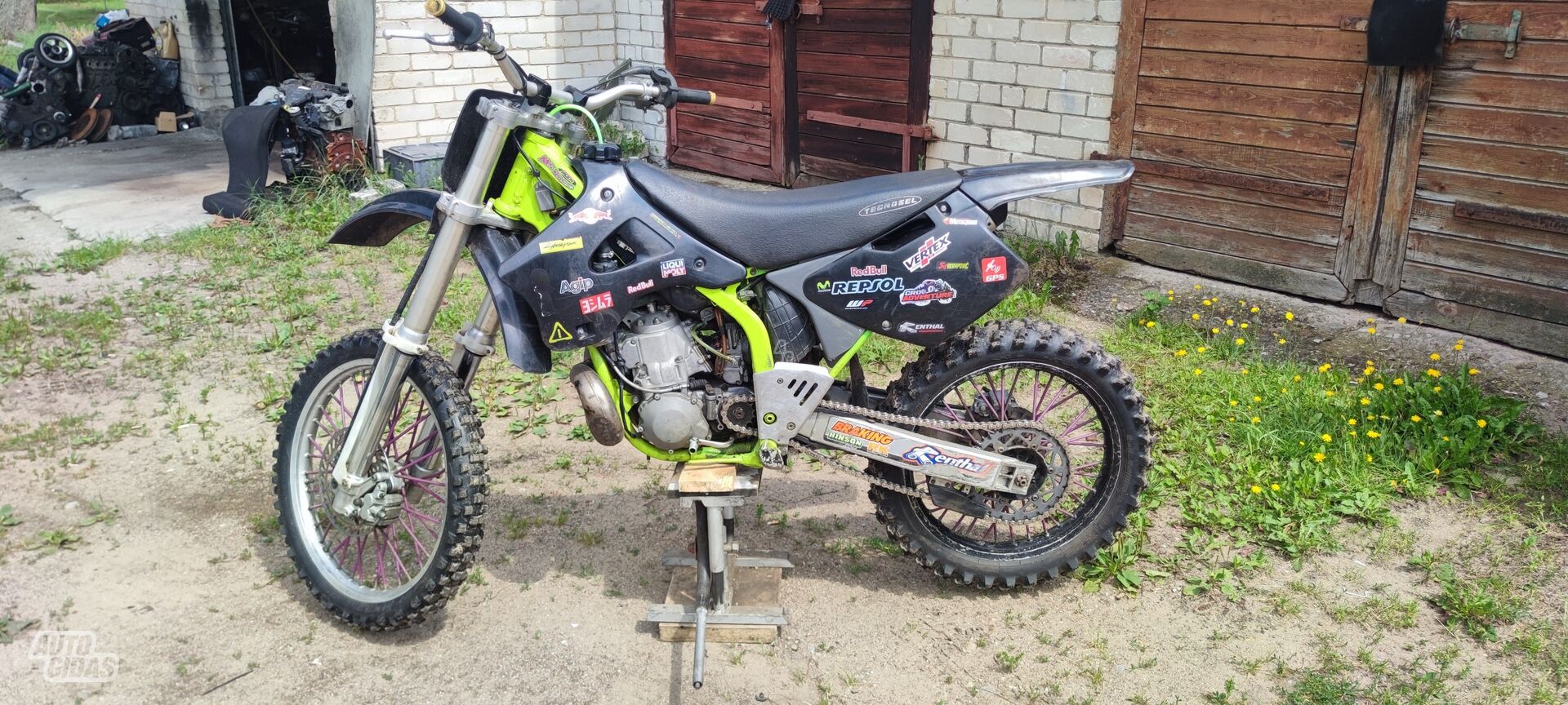 Kawasaki KX 250 2000 y Motocross / Supermoto motorcycle