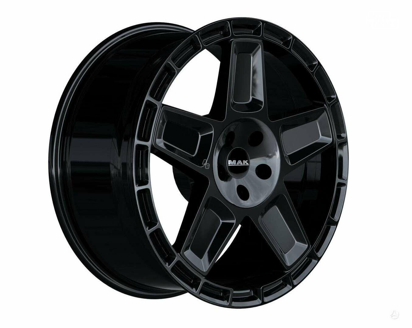 Trek Gloss Black rims