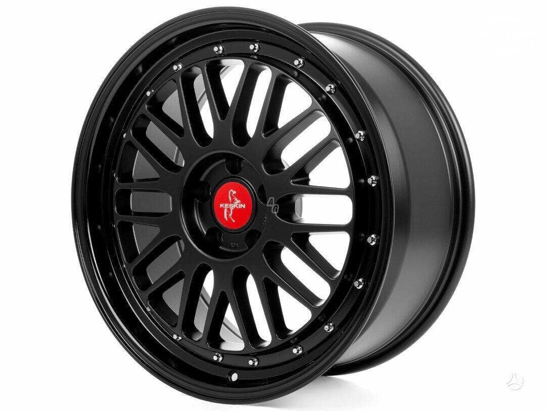 KT22 Black matt rims