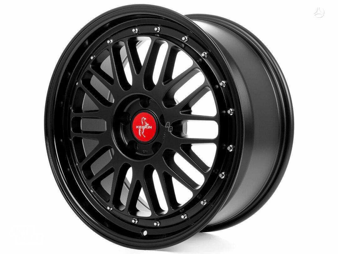 KT22 Black matt rims