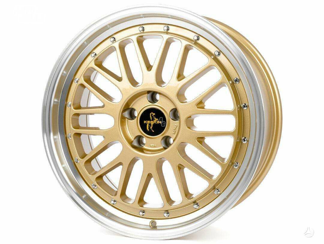 KT22 gold rims