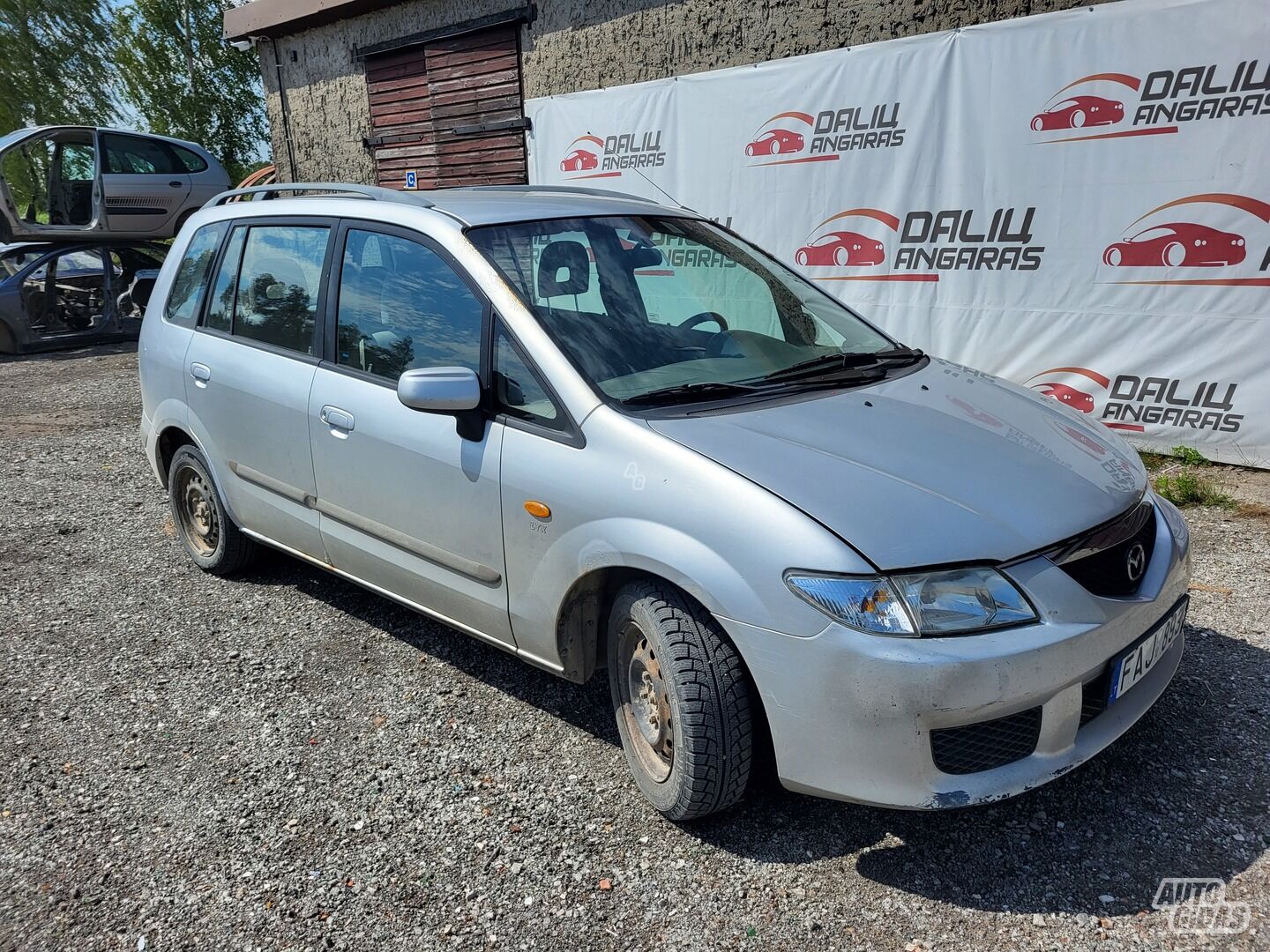 Mazda Premacy 2002 m dalys