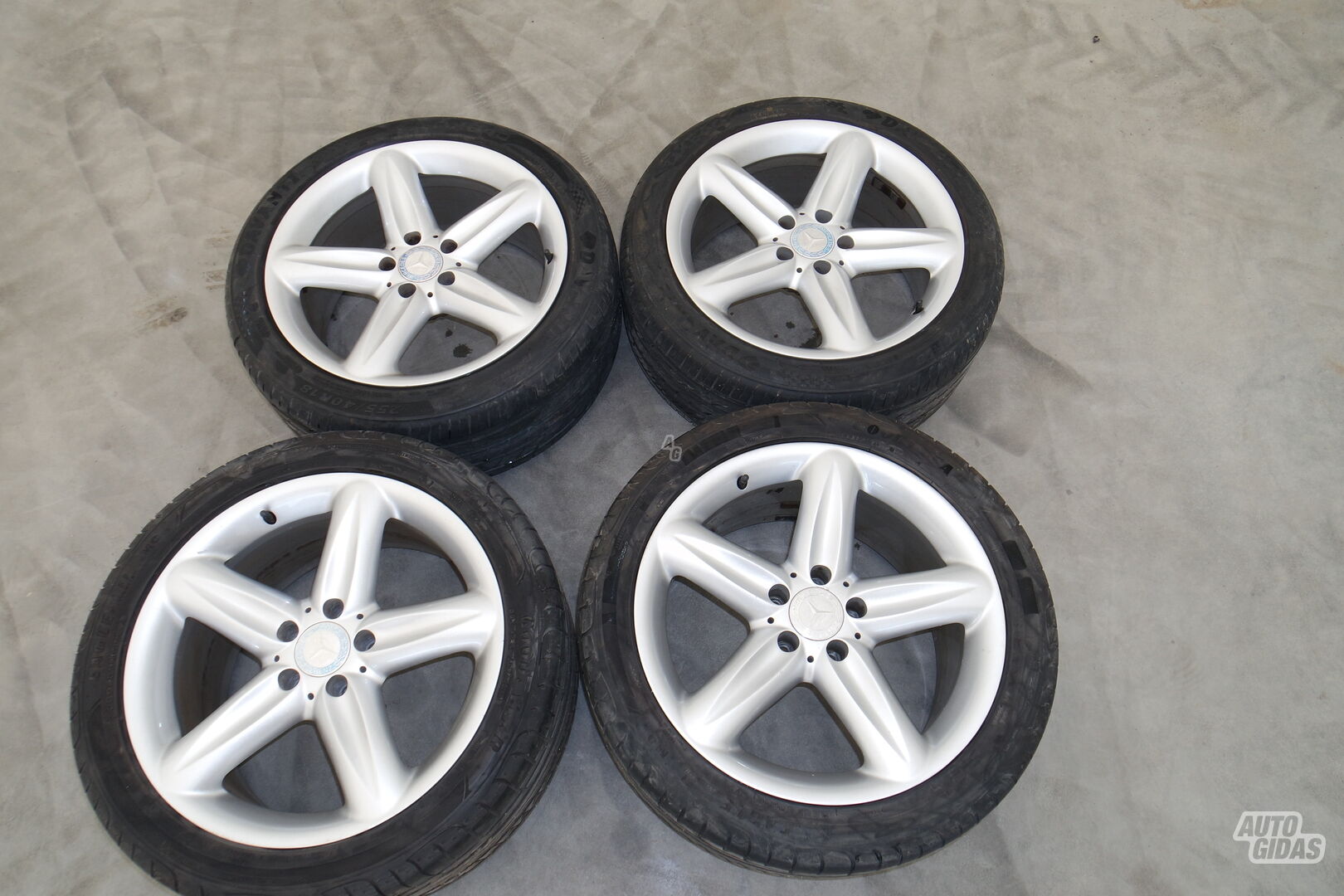 Mercedes-Benz SL R230 SL 500 light alloy R18 rims