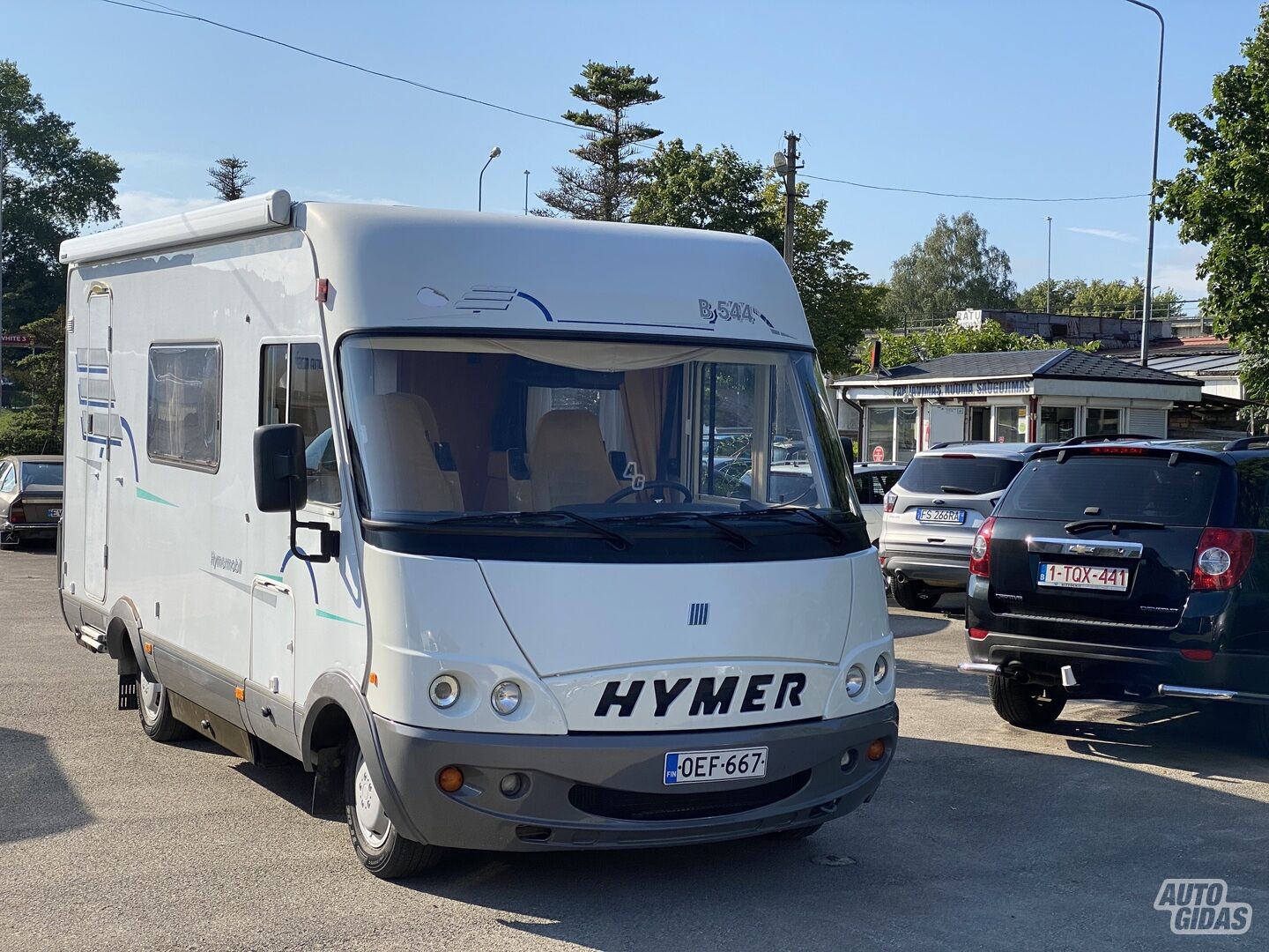 Hymer B544 2001 m Turistinis automobilis