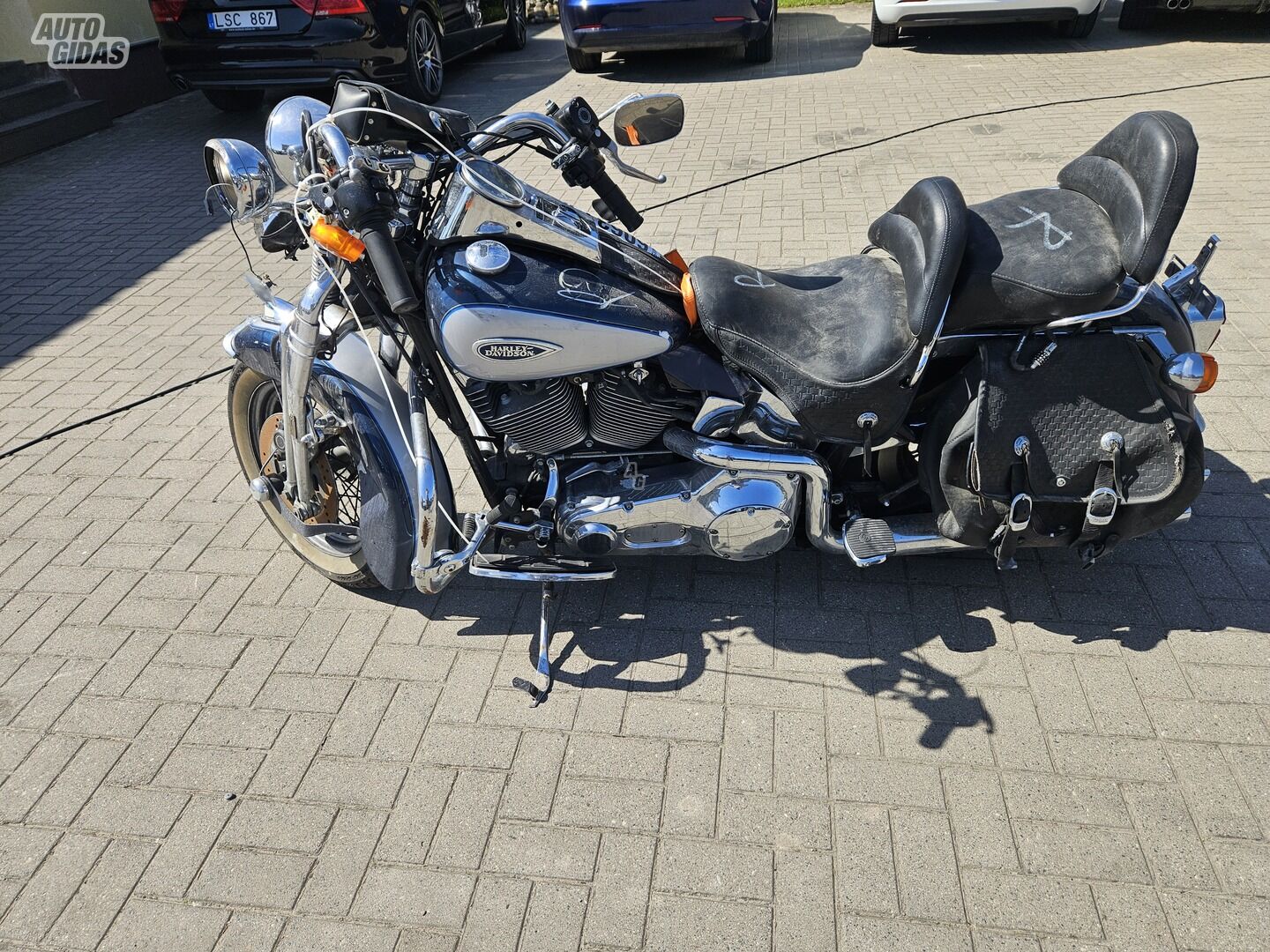 Harley-Davidson FLSTS 2002 m Čioperis / Cruiser / Custom motociklas